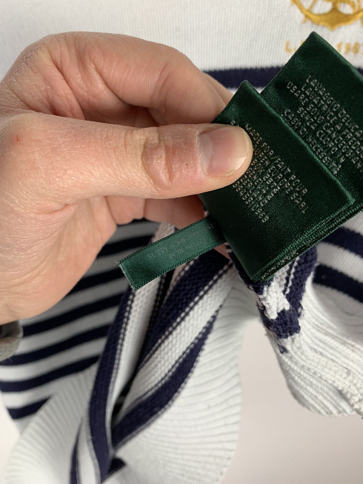 Lauren Ralph Lauren Lauren Jeans Company Ralph Lauren Knit Striped Sweater Sz M Size M / US 6-8 / IT 42-44 - 10 Thumbnail