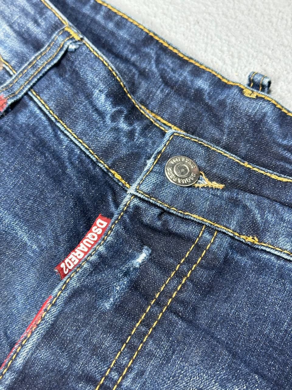 Dsquared2 × Japanese Brand Y2k DSQUARED crazy jeans japan denim pants D2 usa American Size US 30 / EU 46 - 6 Thumbnail