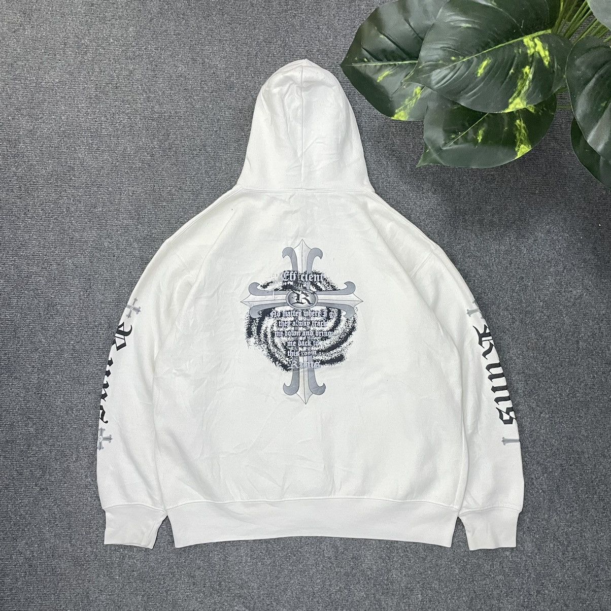 Affliction × Vintage Y2K Runs Big Cross Affliction Jnco Style Pullover Hoodie Size US L / EU 52-54 / 3 - 1 Thumbnail