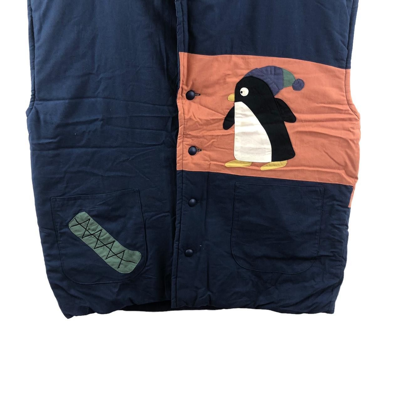 Other Vintage PINGU PENGUIN CARTOON Ski Puffer Vest Jacket Size L / US 10 / IT 46 - 4 Thumbnail