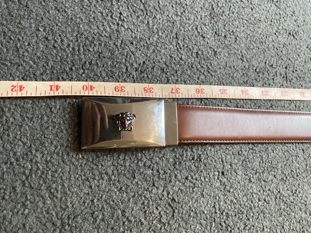 Designer × Versace VINTAGE 90s GIANNI VERSACE BELT Size 34 - 8 Thumbnail