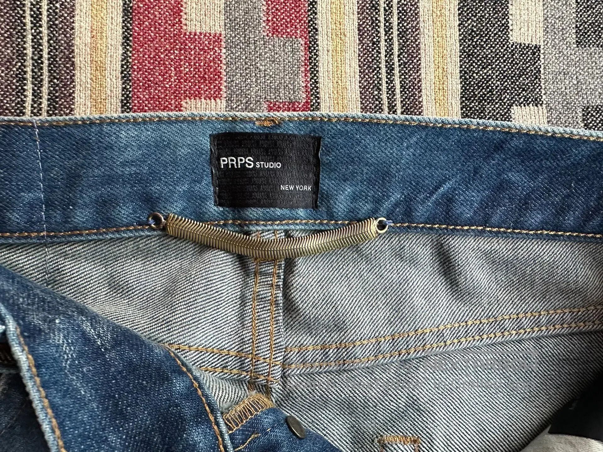 Prps Prps Lincoln Mid Wash Jeans for Men. Size US 32 / EU 48 - 8 Thumbnail