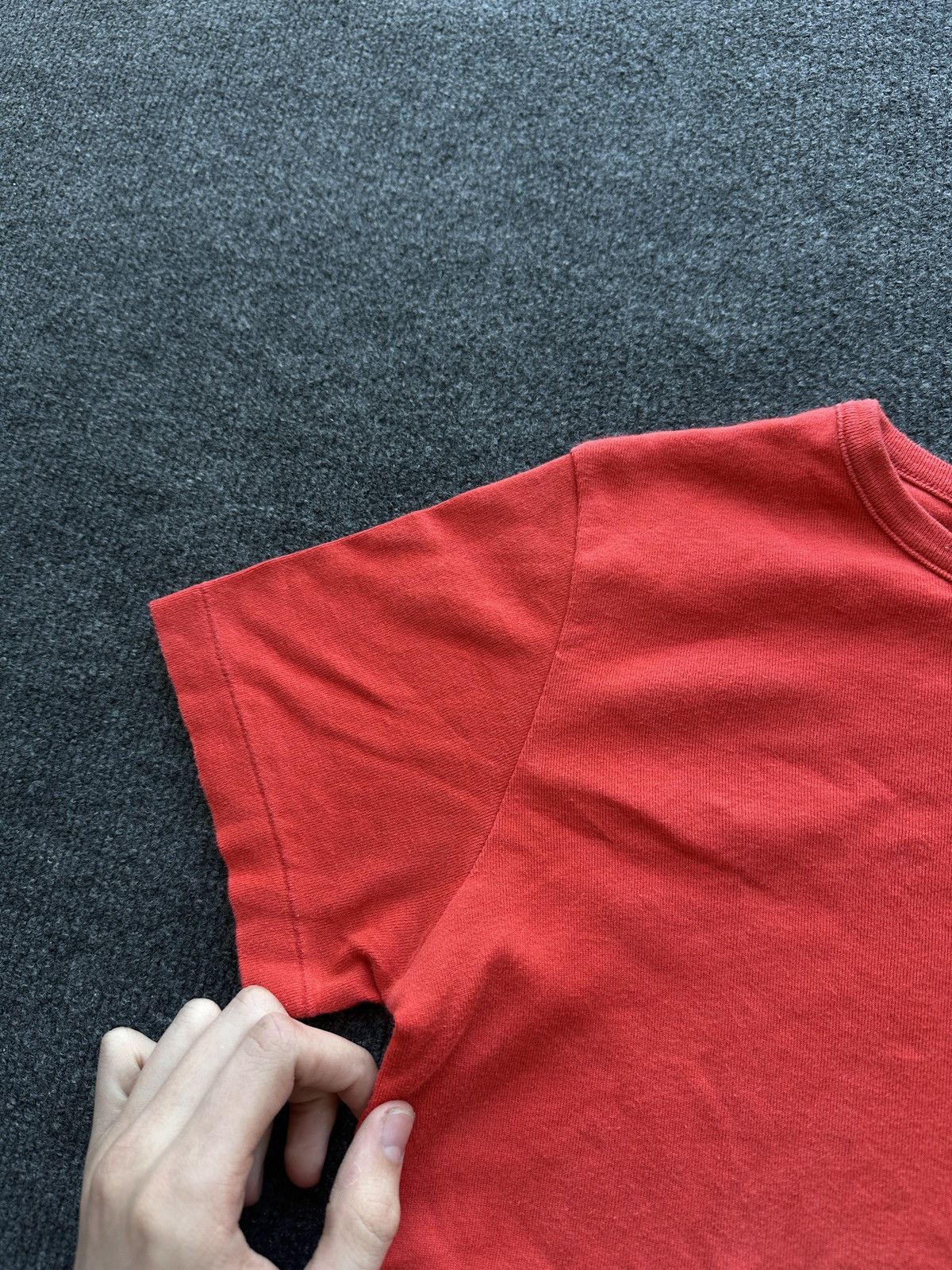 A.P.C. RARE MADE IN JAPAN 🚨 APC WOMEN RED SOFT TEE Size S / US 4 / IT 40 - 4 Thumbnail