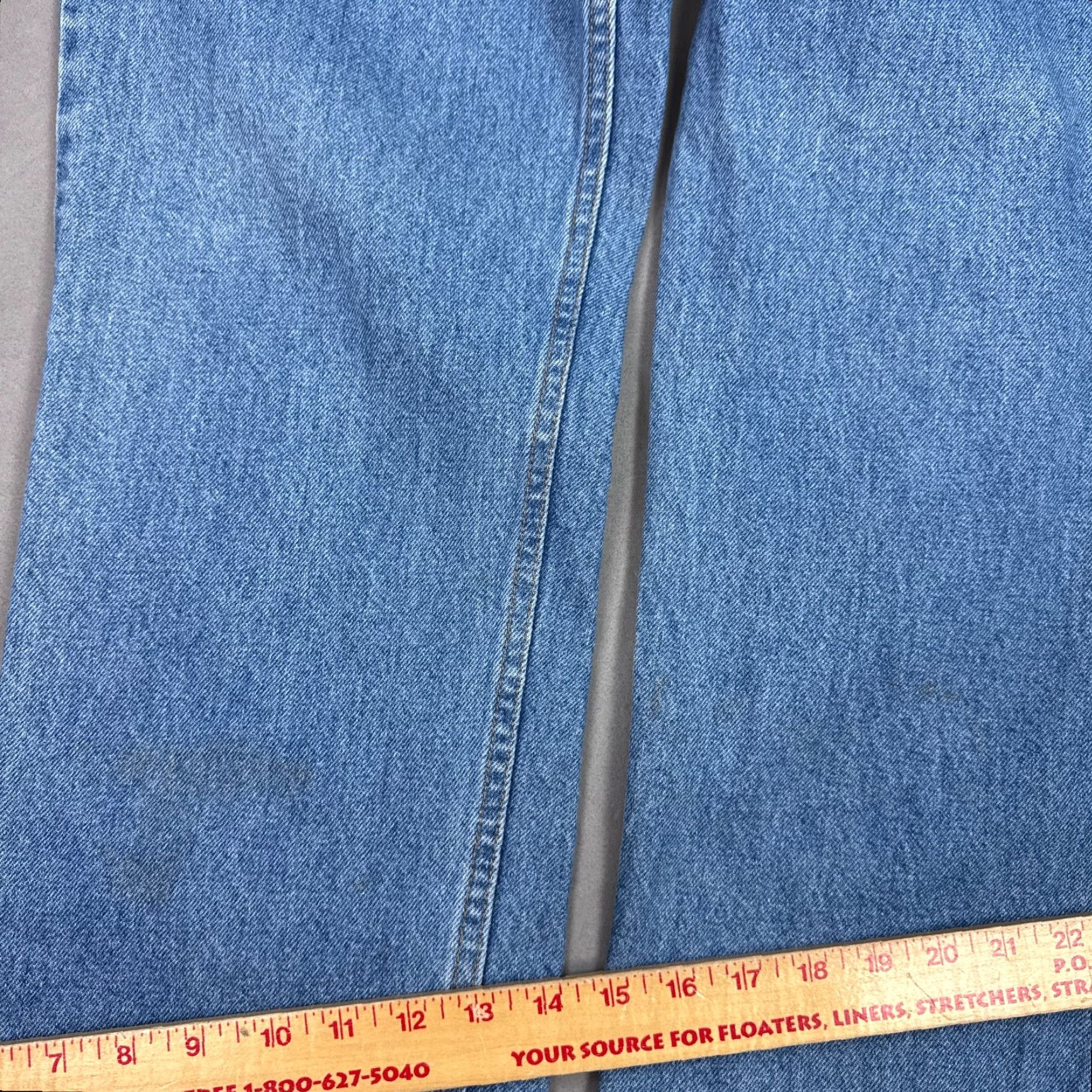 Levi's VINTAGE Levi's Jeans Mens 36x30 Blue 90s Orange Tab 619 Denim Pants Jeans Size US 38 / EU 54 - 7 Thumbnail