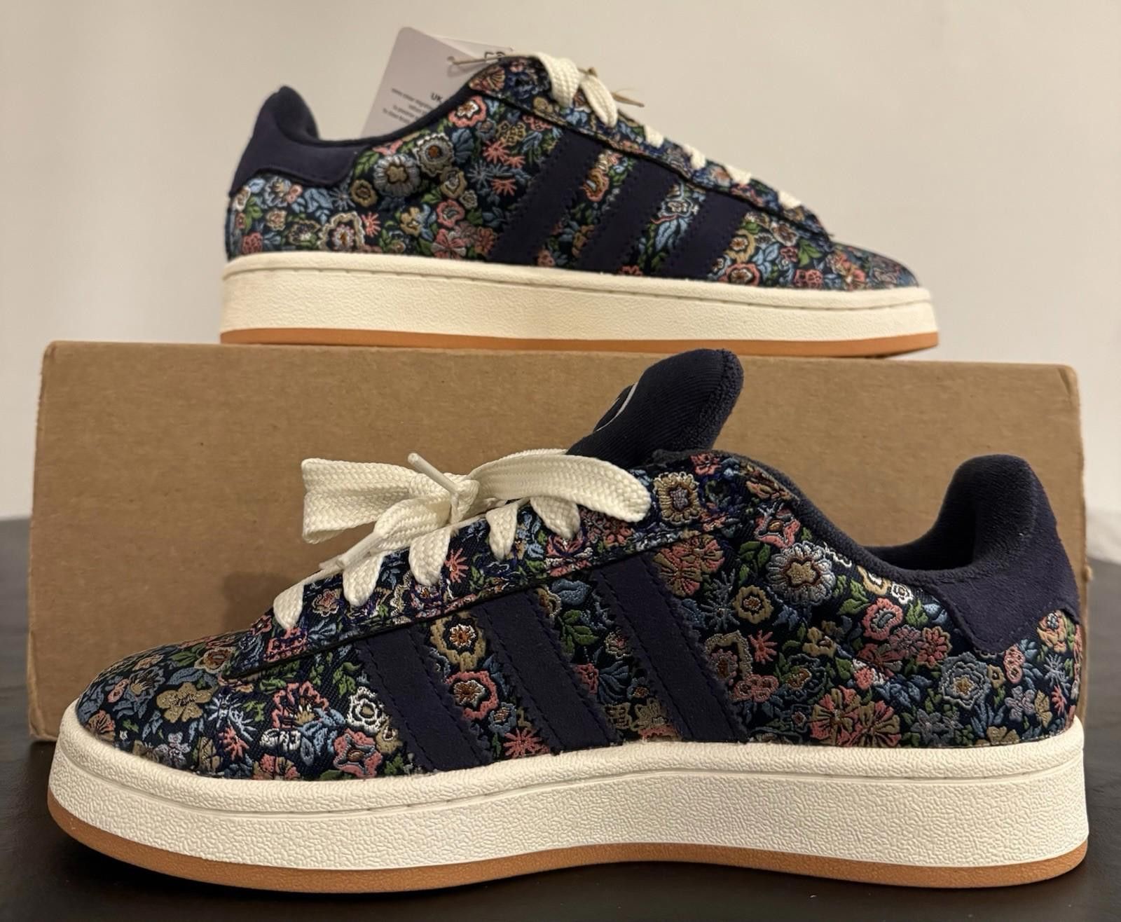 Adidas Adidas x Liberty London Campus Originals 00s Big Kids Size 6 Size US 6 / EU 39 - 3 Thumbnail