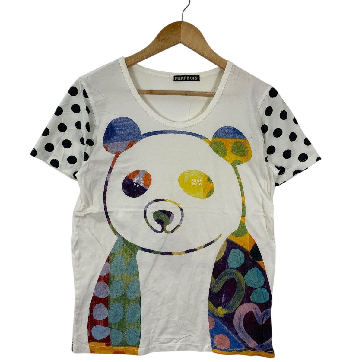 Frapbois FRAPBOIS JAPAN PANDA Bear Polka Dot Shibuya Edition Tee Size S / US 4 / IT 40 - 5 Thumbnail