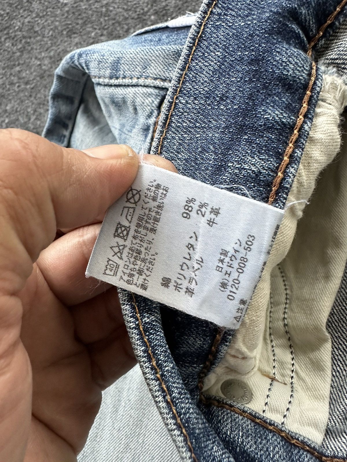 Beauty Beast × Edwin × Vintage Vintage Edwin ESD03 Japan Faded Washed Denim D297 Size US 32 / EU 48 - 13 Thumbnail