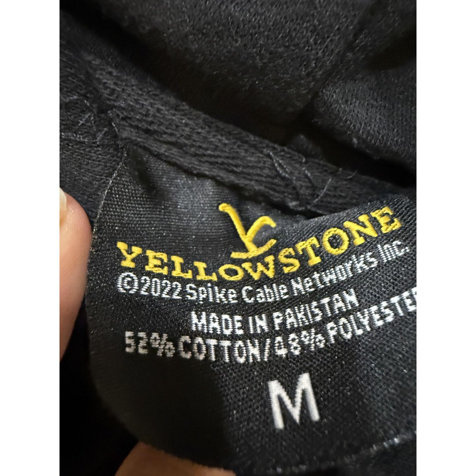 & Other Stories Yellowstone Hoodie Mens Medium Dutton Ranch Sweatshirt 2022 Size US M / EU 48-50 / 2 - 4 Thumbnail