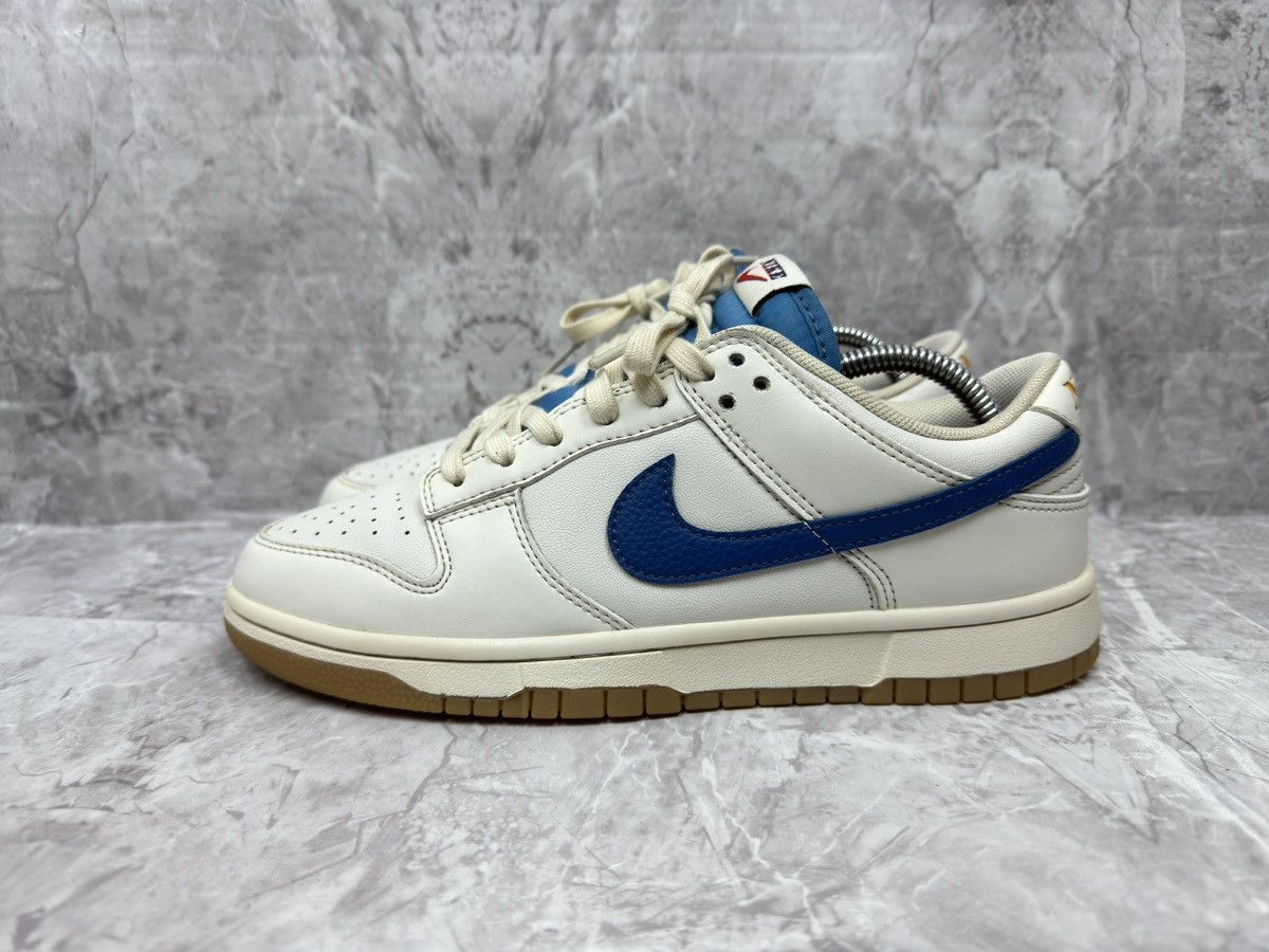 Jordan Brand Nike Dunk Low SE Sail Dark Marina Blue Sneaker DX3198-133 Size US 8.5 / EU 41-42 - 3 Thumbnail