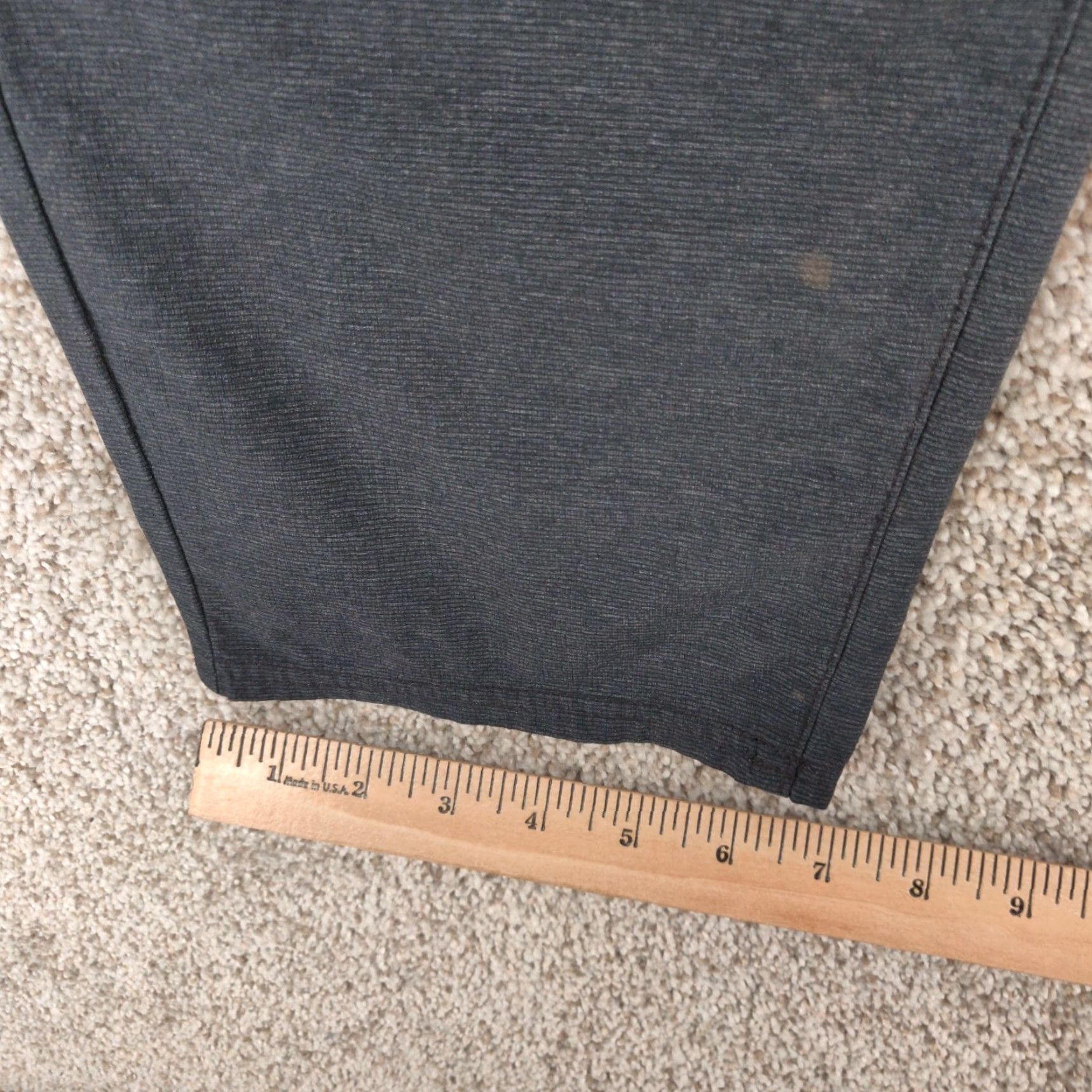 Vintage Kuhl Deceptr Pants Mens 36x32 Gray Chino Stretch Nylon Polyester Spandex Canvas 5-Pocket Regular Size US 36 / EU 52 - 6 Thumbnail