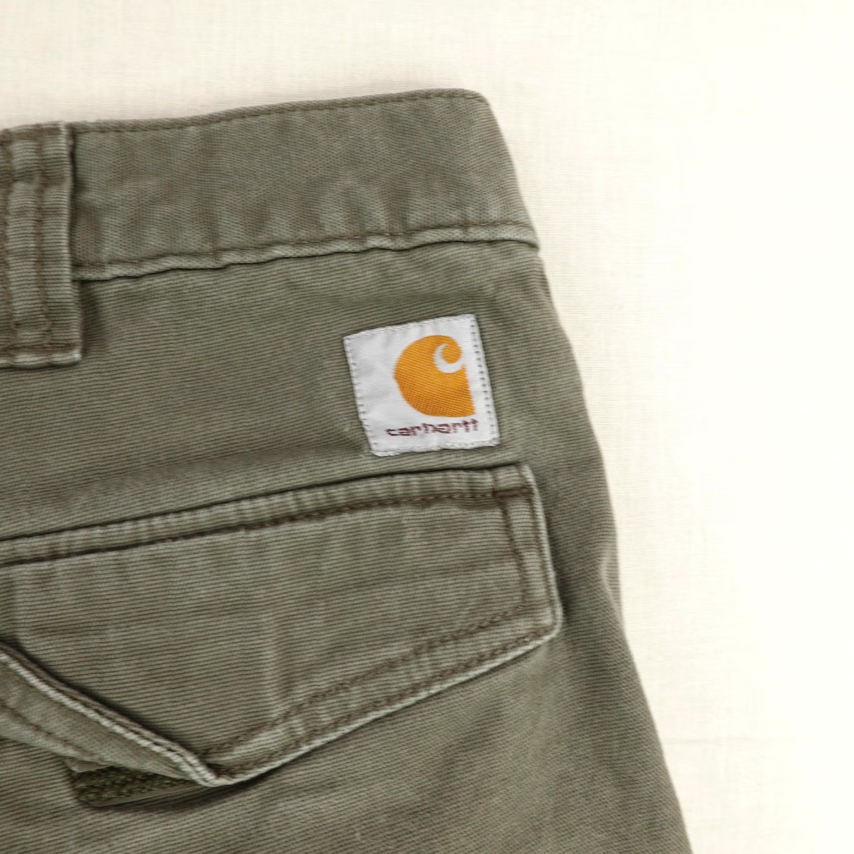 Carhartt Carhartt Cargo Shorts Mens 38 Green Canvas Workwear Casual Relaxed Fit Durable Outdoor Size US 38 / EU 54 - 5 Thumbnail