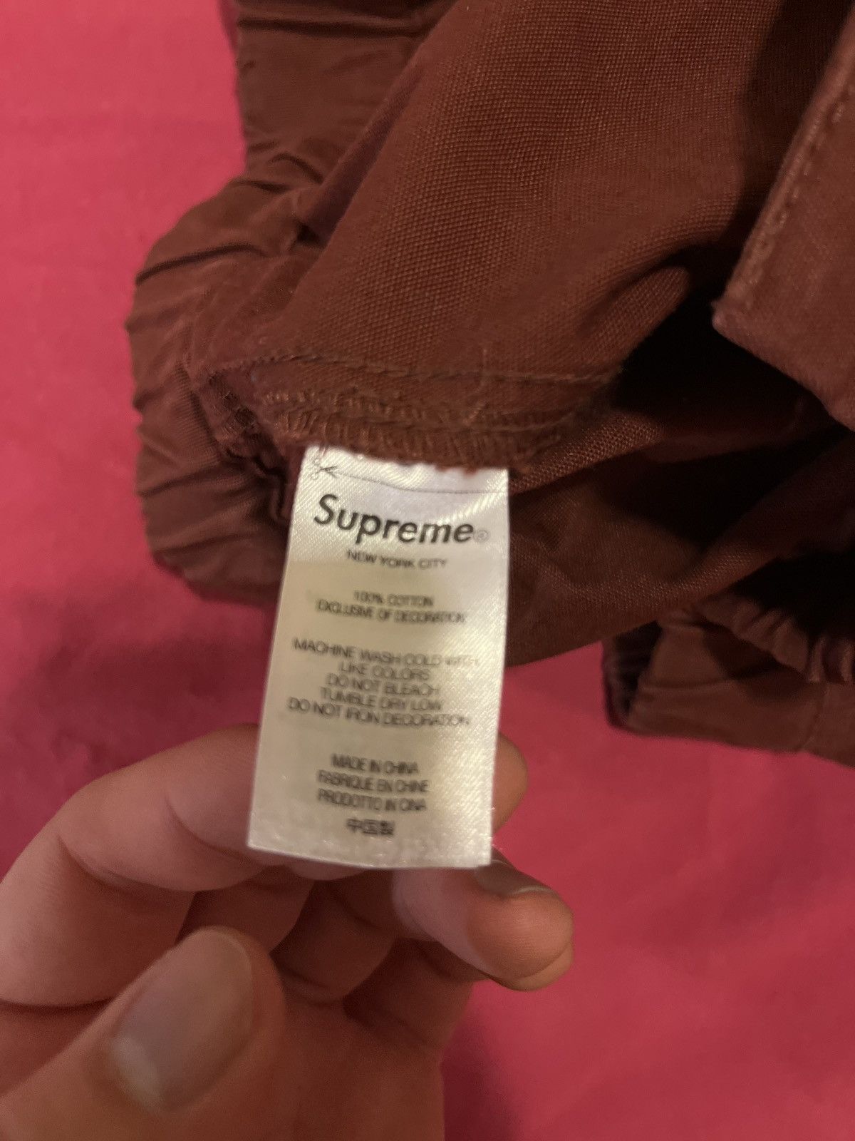 Supreme Supreme cotton pants Size US 30 / EU 46 - 2 Thumbnail