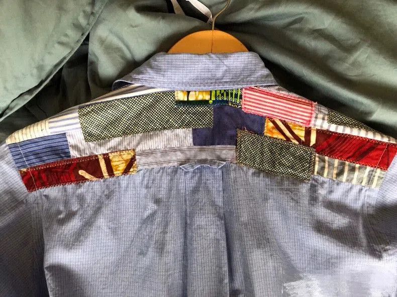 Junya Watanabe Junya Watanabe Ethnic Patchwork Shirt. Size US XS / EU 42 / 0 - 9 Thumbnail