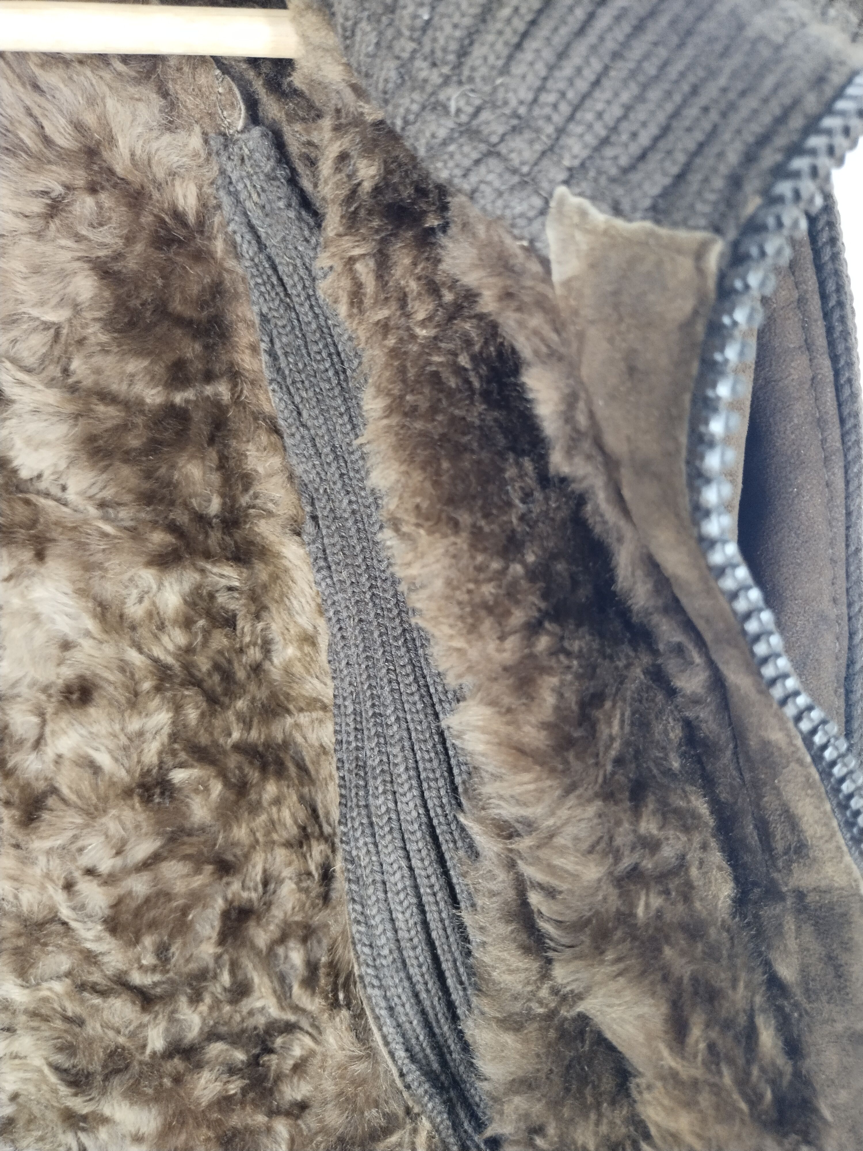 Leather Vtg Suntuso Canon Natural Leather Knit Fashion Spain Jacket Size US M / EU 48-50 / 2 - 13 Thumbnail