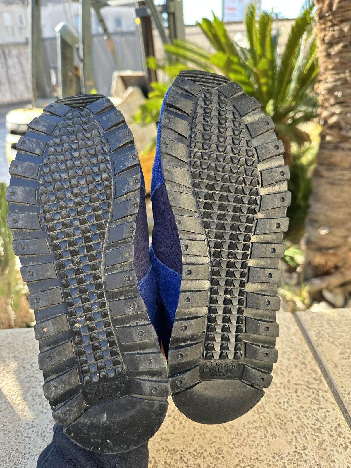 Maison Margiela Maison Margiela Replica Runner Sneakers Shoes Blue 43 size Size US 10 / EU 43 - 14 Thumbnail