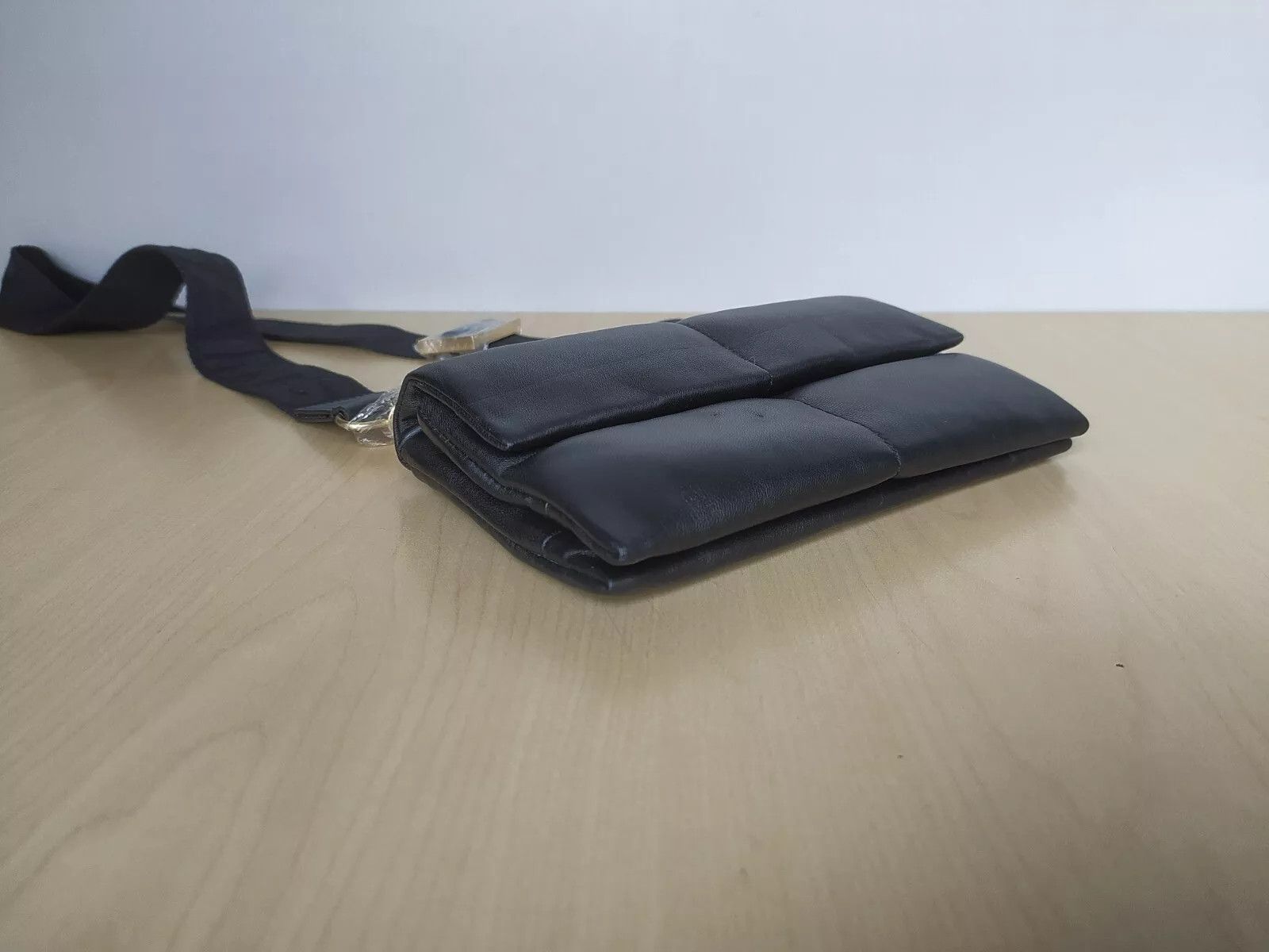 Allsaints ALLSAINTS Ezra quilt Leather Crossbody Bag IFD-0003 Size ONE SIZE - 4 Thumbnail