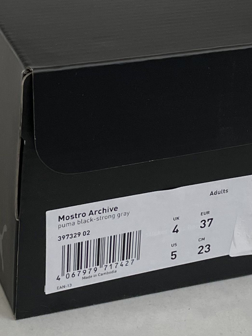 Puma Archive Puma mostro black low sneakers Japanese style Size US 7 / IT 37 - 6 Thumbnail