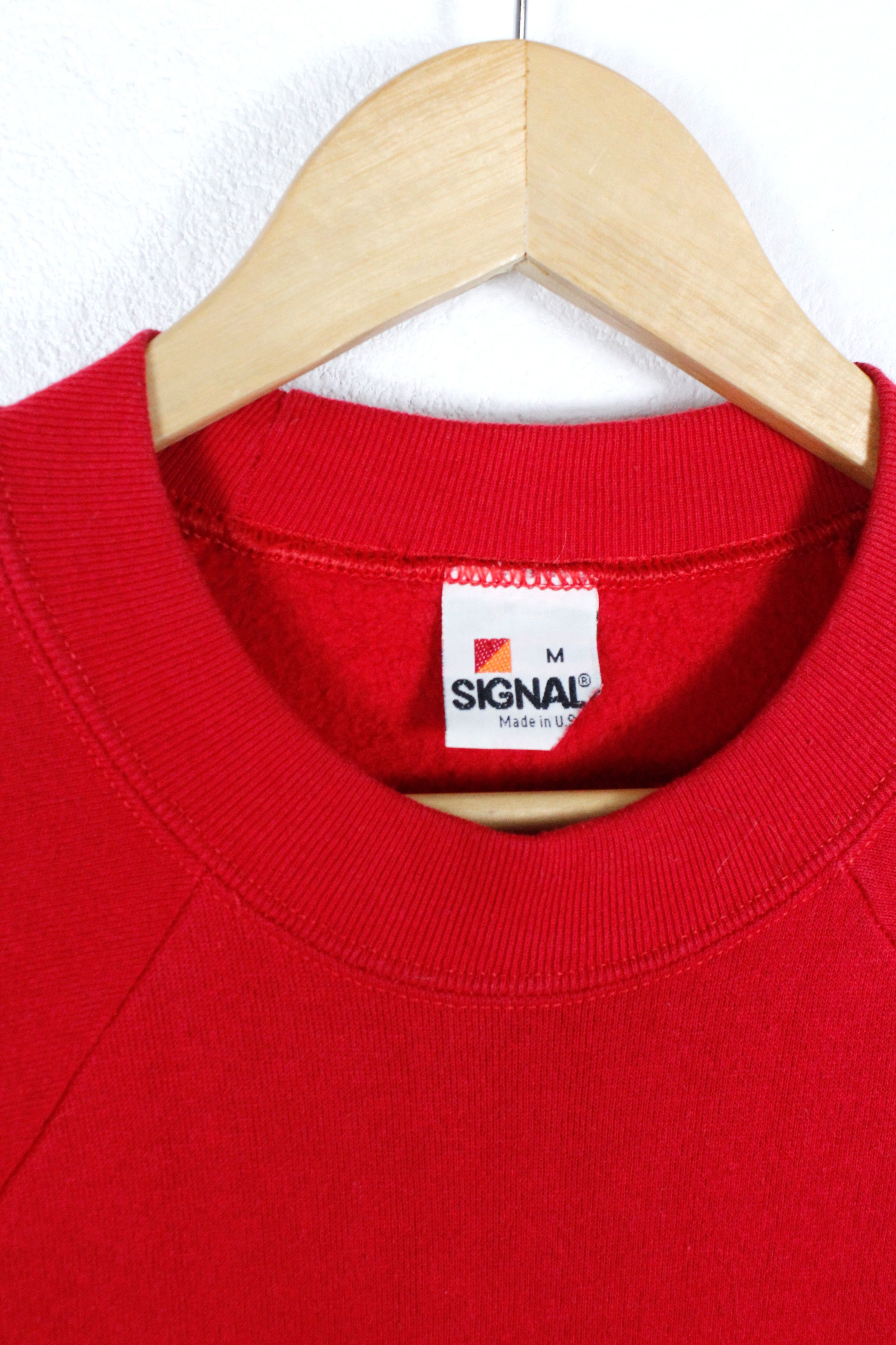 Fruition × Vintage Vintage Las Vegas Graphic Print Logo Red Crew Sweatshirt 90s Size US S / EU 44-46 / 1 - 3 Thumbnail