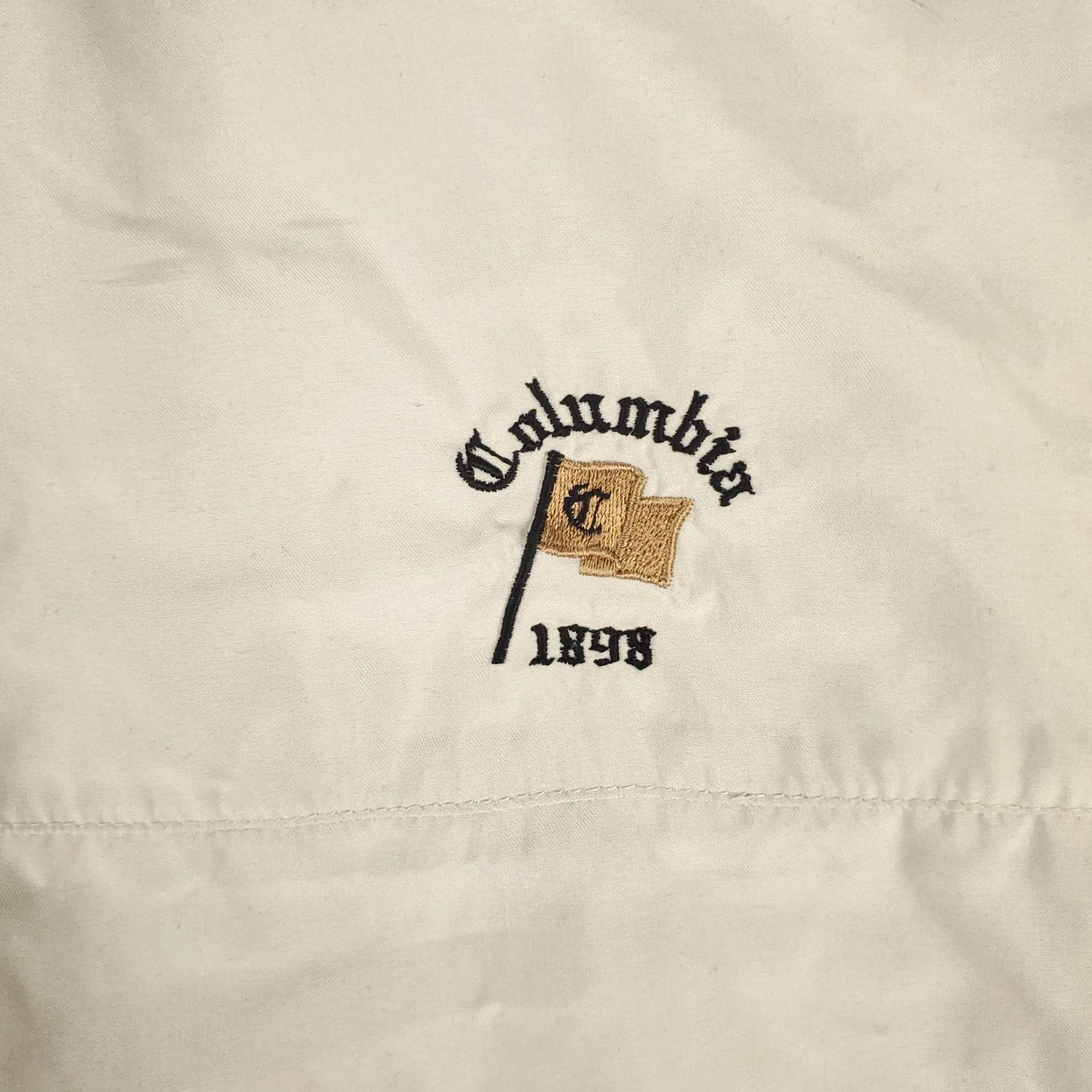 Footjoy FootJoy FJ Jacket Mens XL Beige Windbreaker Long Sleeve Pullover Mens Size US XL / EU 56 / 4 - 2 Thumbnail