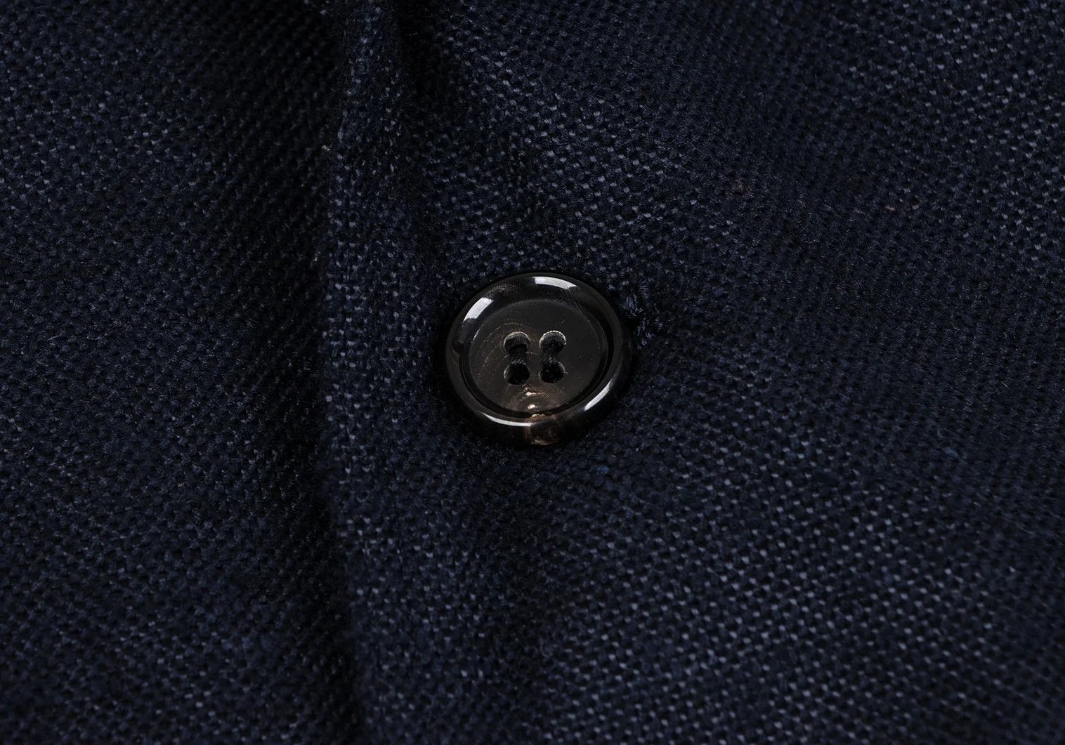 Comme des Garcons Homme Plus Polyester 4B Jacket in Navy, Size M Size US M / EU 48-50 / 2 - 9 Thumbnail