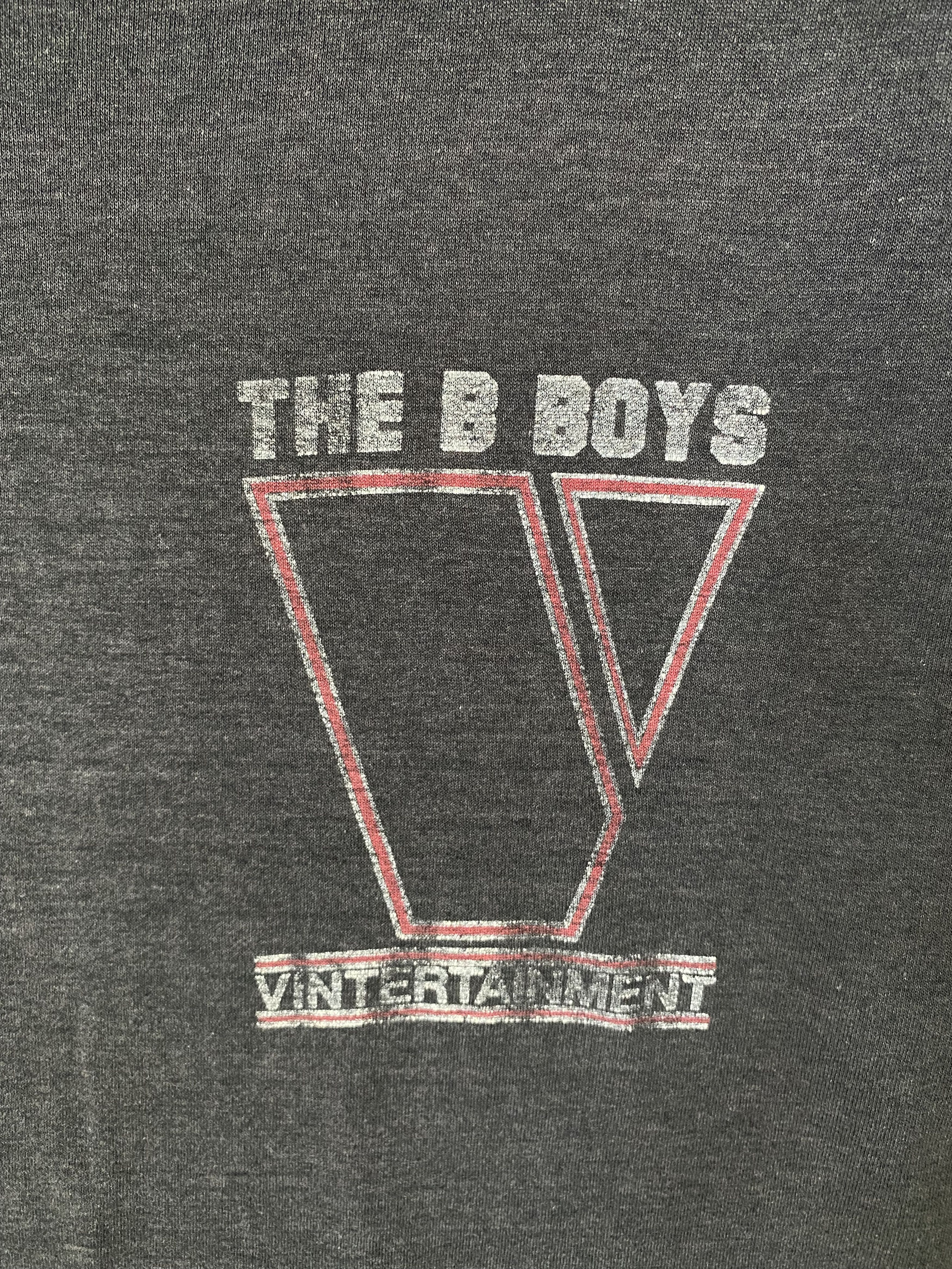 Rap Tees Super rare 1980s The B-boys Vintertainment promo tshirt Size US L / EU 52-54 / 3 - 6 Thumbnail
