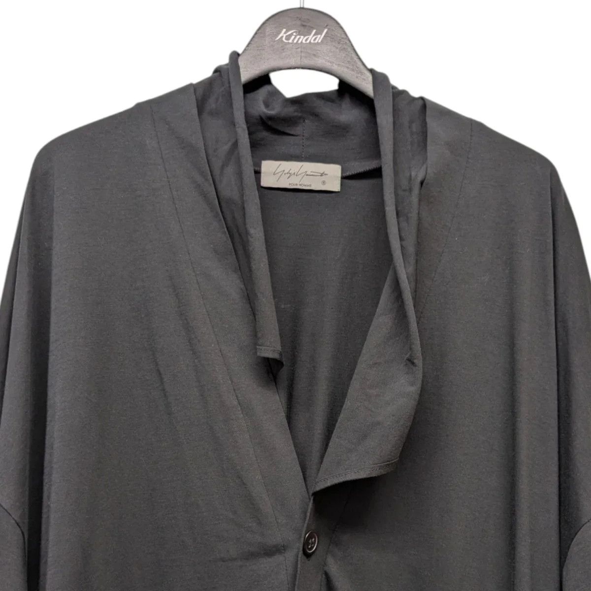 Yohji Yamamoto Yohji Yamamoto pour homme 24SSSIROPREMIUM ONE BUTTON CD Size US L / EU 52-54 / 3 - 3 Thumbnail
