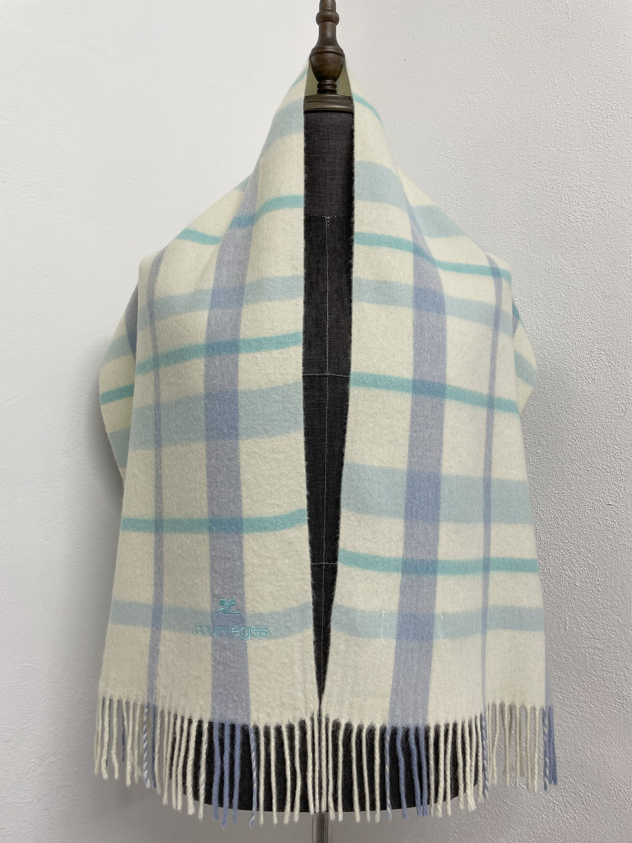 Courreges × Vintage Courreges Scarf / Muffler - 6217 Size ONE SIZE - 3 Thumbnail