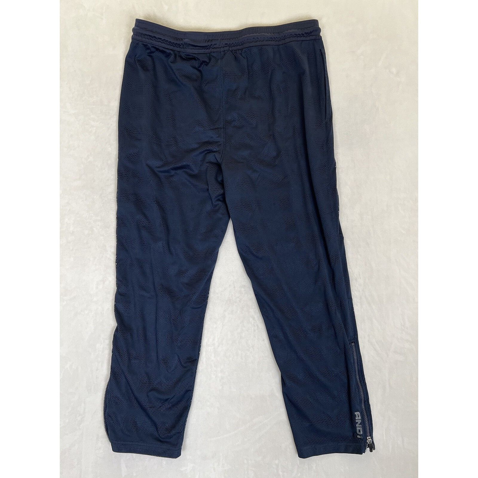 Other Vintage And 1 Mesh Track Pants Size 2XL Blue Y2K Baggy Baske Size US 36 / EU 52 - 7 Thumbnail