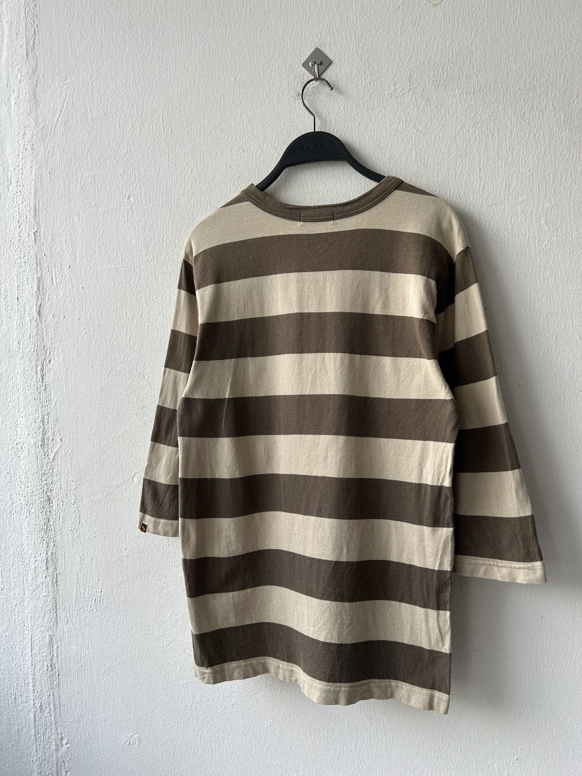 If Six Was Nine 291295 Homme Stripe Long Sleeve Size US S / EU 44-46 / 1 - 3 Thumbnail