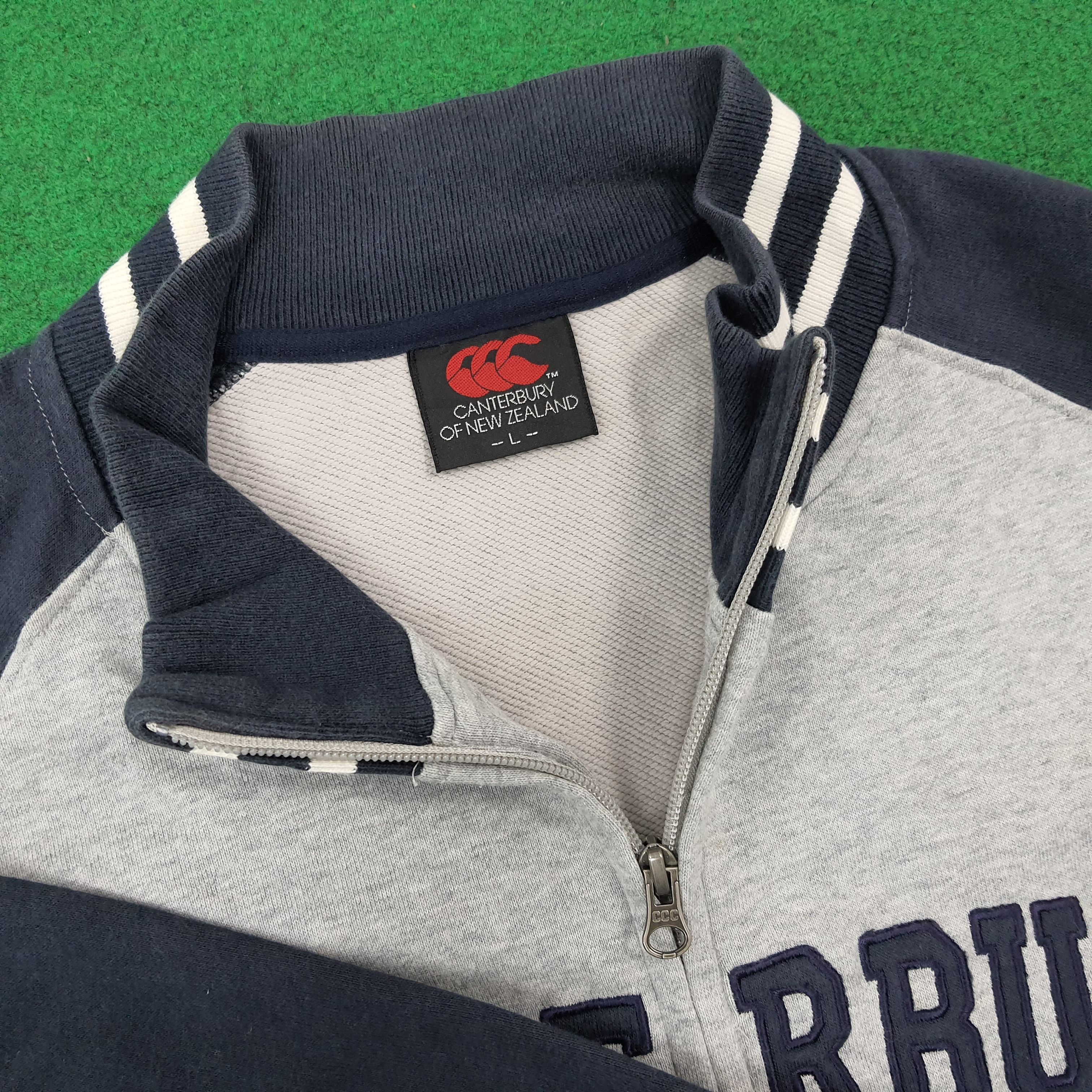 Canterbury of New Zealand Vintage Canterbury Spell Out Raglan Zip Jacket C271N15 Size US L / EU 52-54 / 3 - 6 Thumbnail