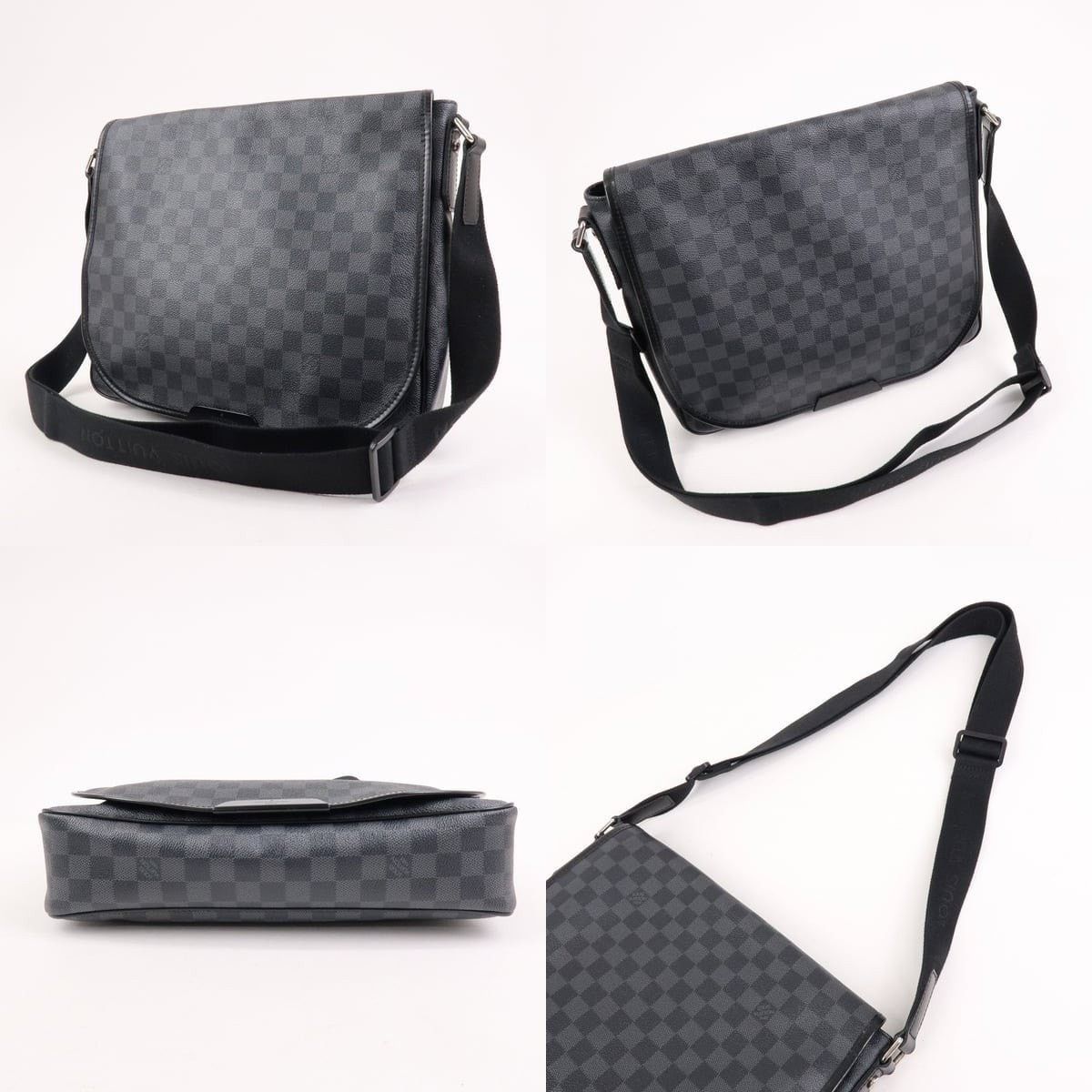 Louis Vuitton Louis Vuitton Damier Graphite Daniel MM Messenger Bag Size ONE SIZE - 3 Thumbnail