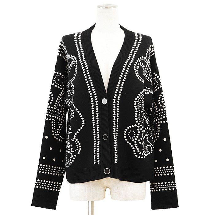 Hermes Hermes Hermès BRIDES de GALA42 Cashmere Cotton Polyamide Cardigan Textile Tops DUTY FREE for USA Size ONE SIZE - 1 Thumbnail