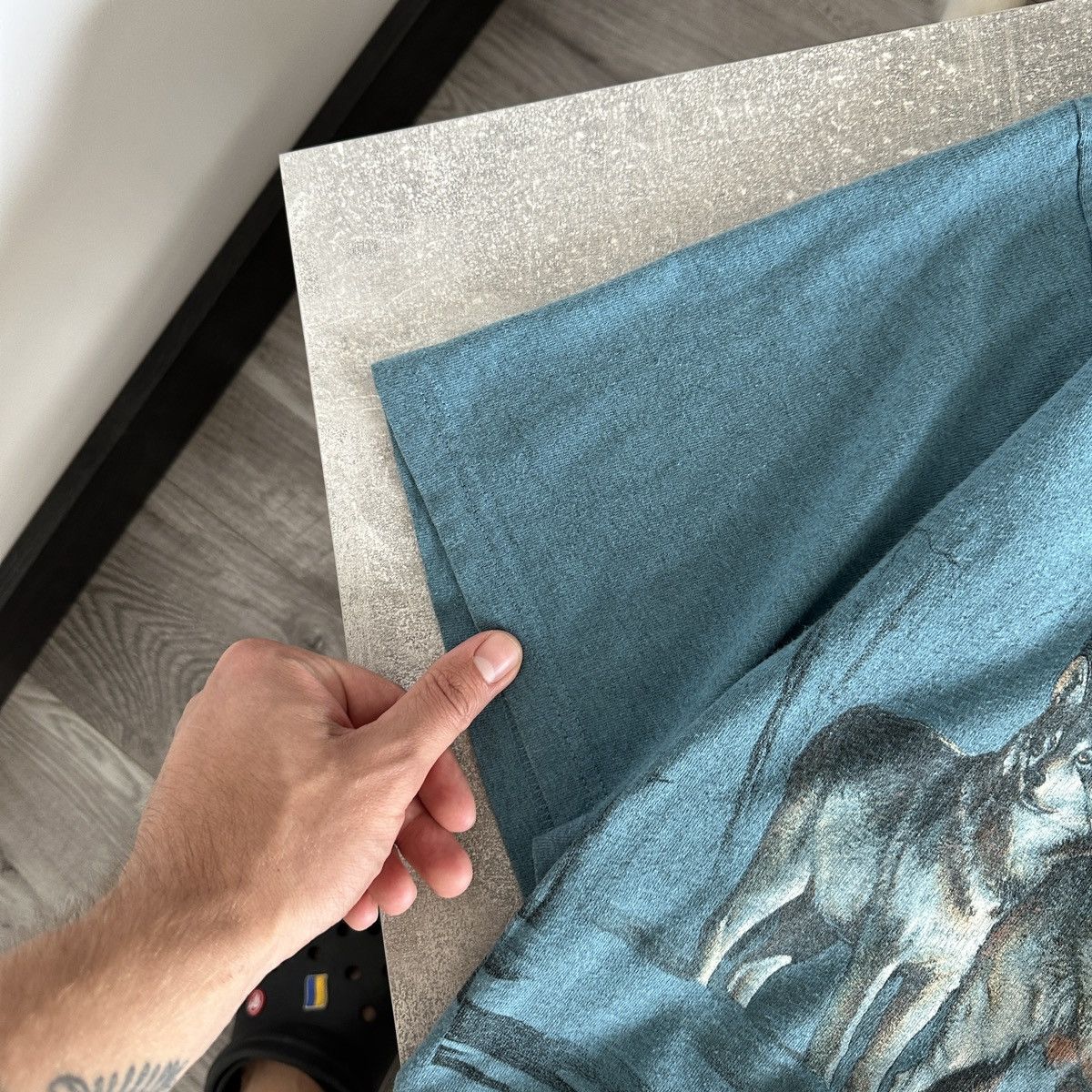Habitat Vintage 90s Habitat Wolf Pride tee AOP Animals y2k rare og Size US XL / EU 56 / 4 - 9 Thumbnail