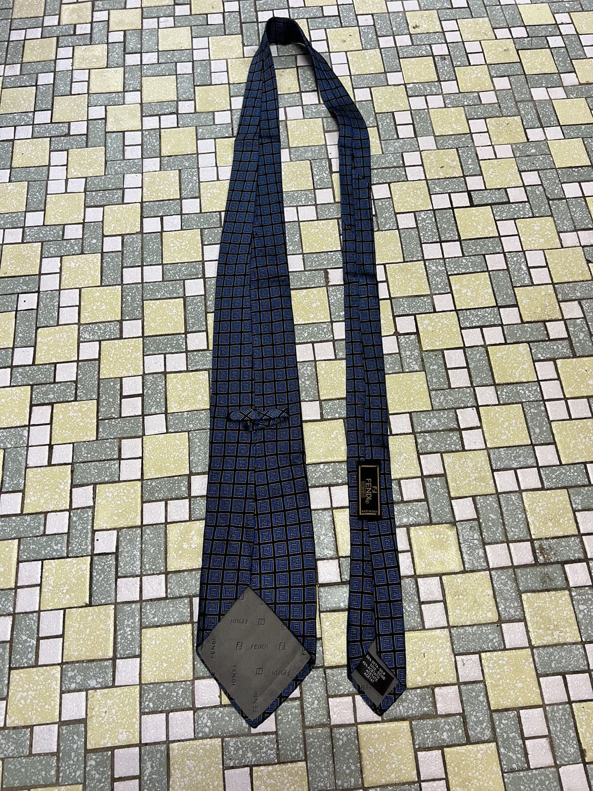 Designer × Fendi 💎FENDI MONOGRAM TIES Size ONE SIZE - 4 Thumbnail