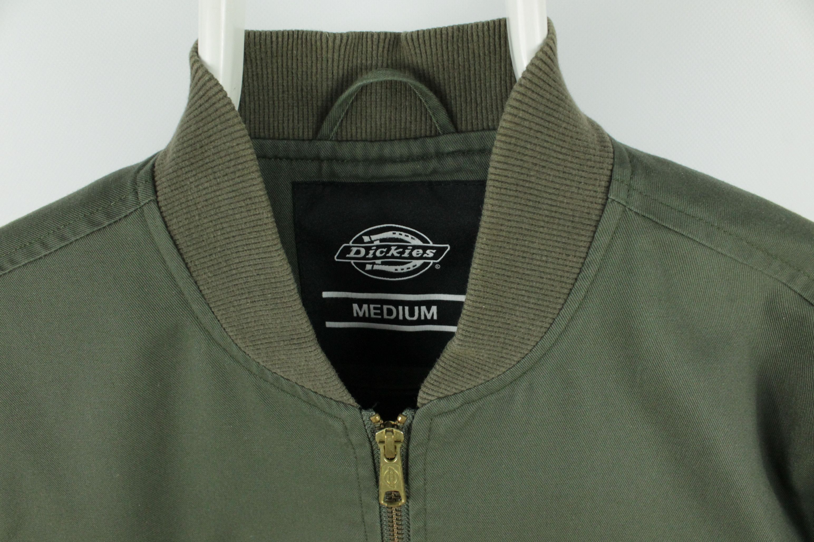 Dickies Vintage Dickies Khaki Bomber Jacket Size US M / EU 48-50 / 2 - 3 Thumbnail