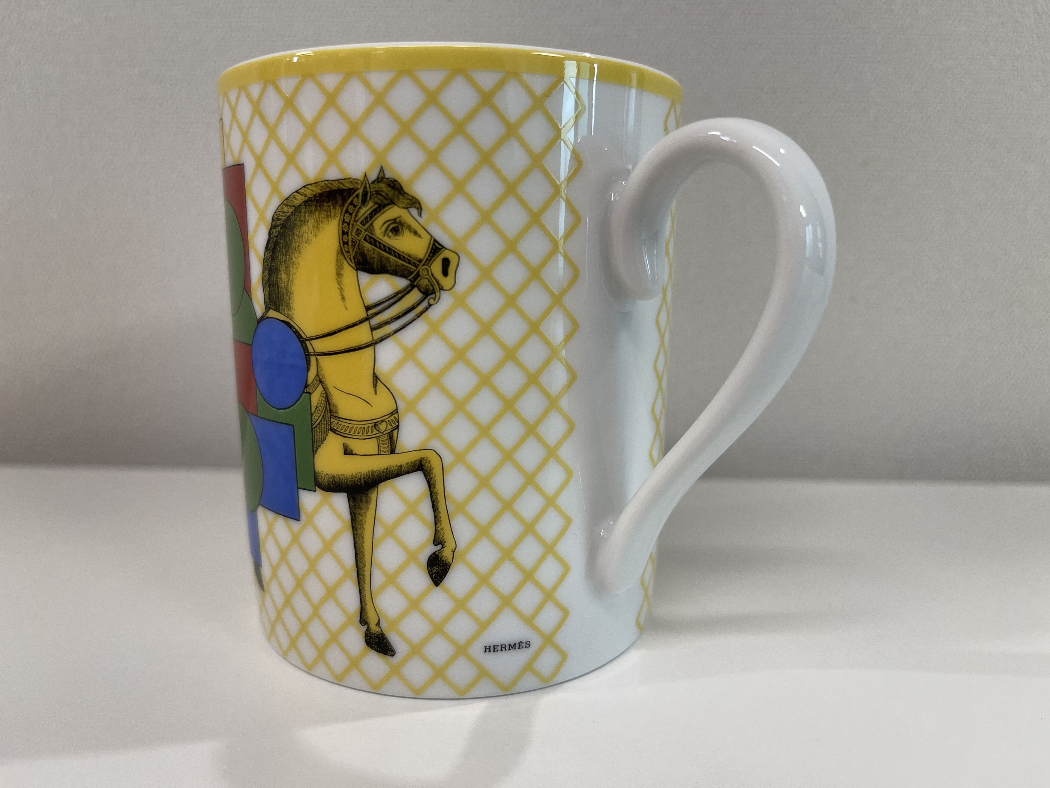 Hermes Hermes Cavalier en Formes Mug Cup 1P Set Size ONE SIZE - 2 Thumbnail