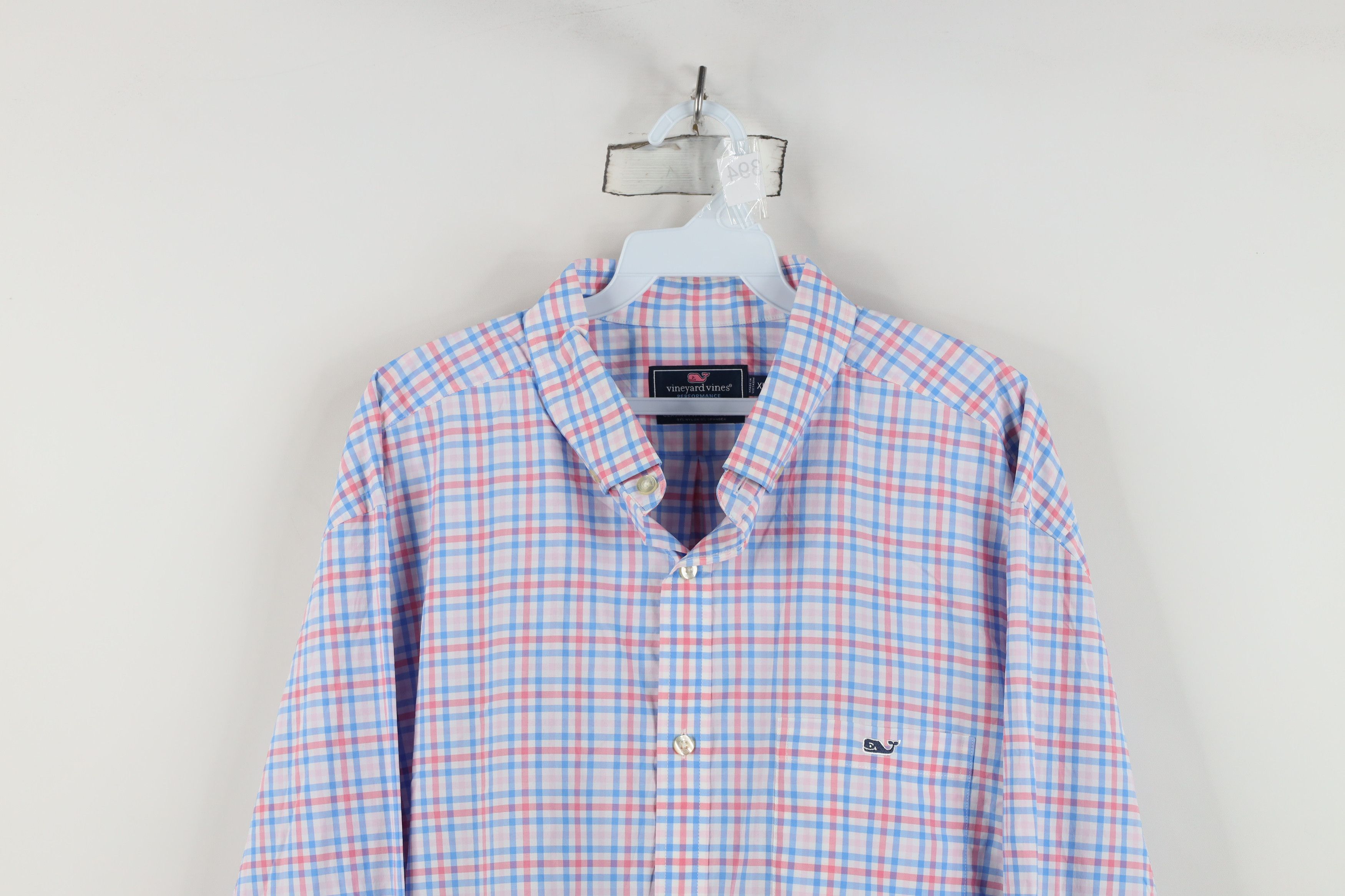 Vineyard Vines Vineyard Vines Fit Tucker Stretch Collared Button Down Shirt Size US XL / EU 56 / 4 - 2 Thumbnail