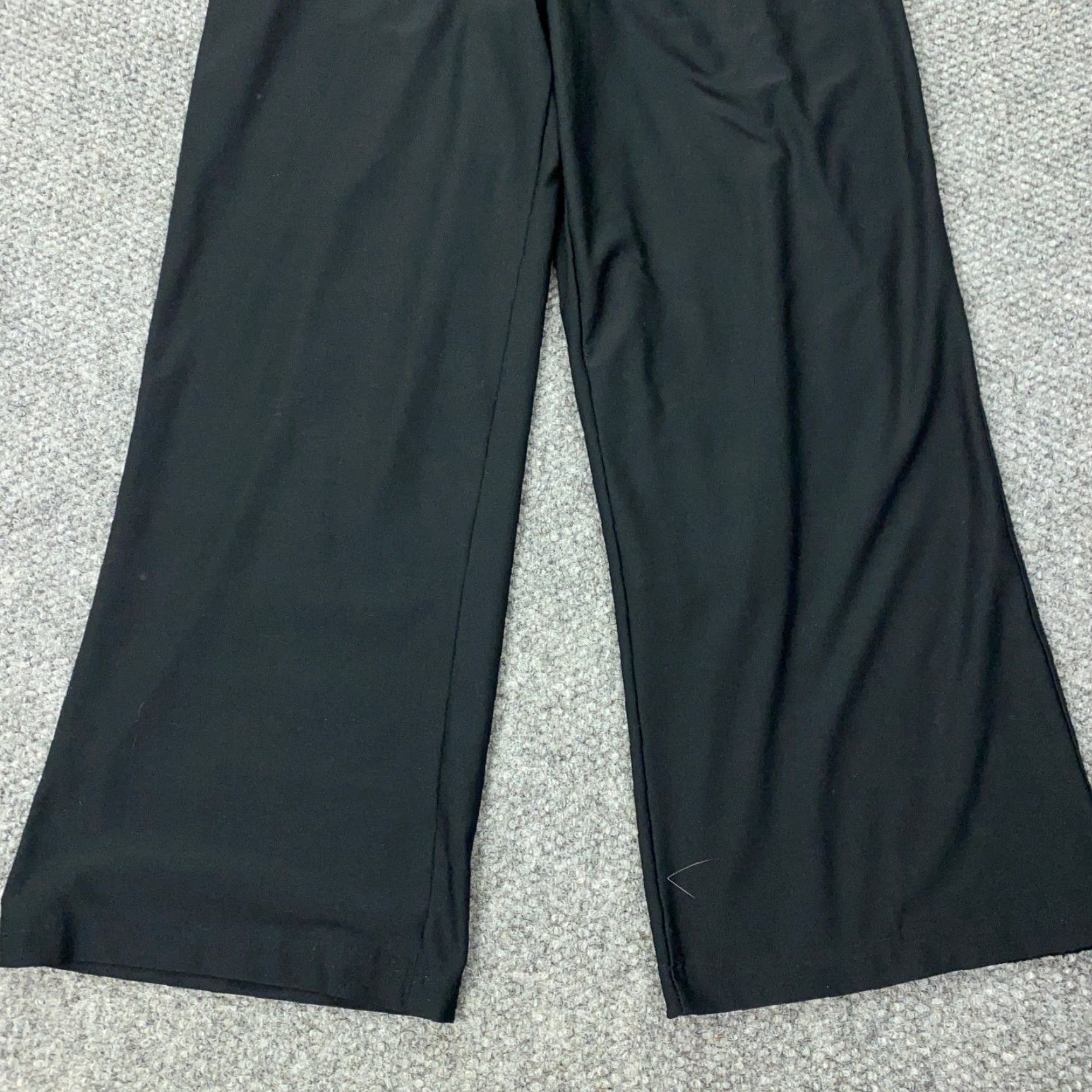 Spanx Spanx Pants Womens M Black Hi-Rise Stretch Layered Lining Wide Leg Dress Pants Size 26" / US 2 / IT 38 - 3 Thumbnail