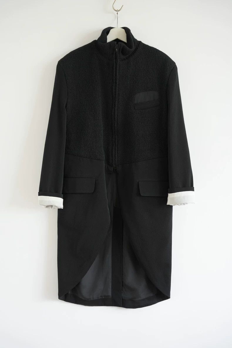 Yohji Yamamoto Yohji Yamamoto 07aw zipper-paneled dovetail coat Size US M / EU 48-50 / 2 - 1 Thumbnail