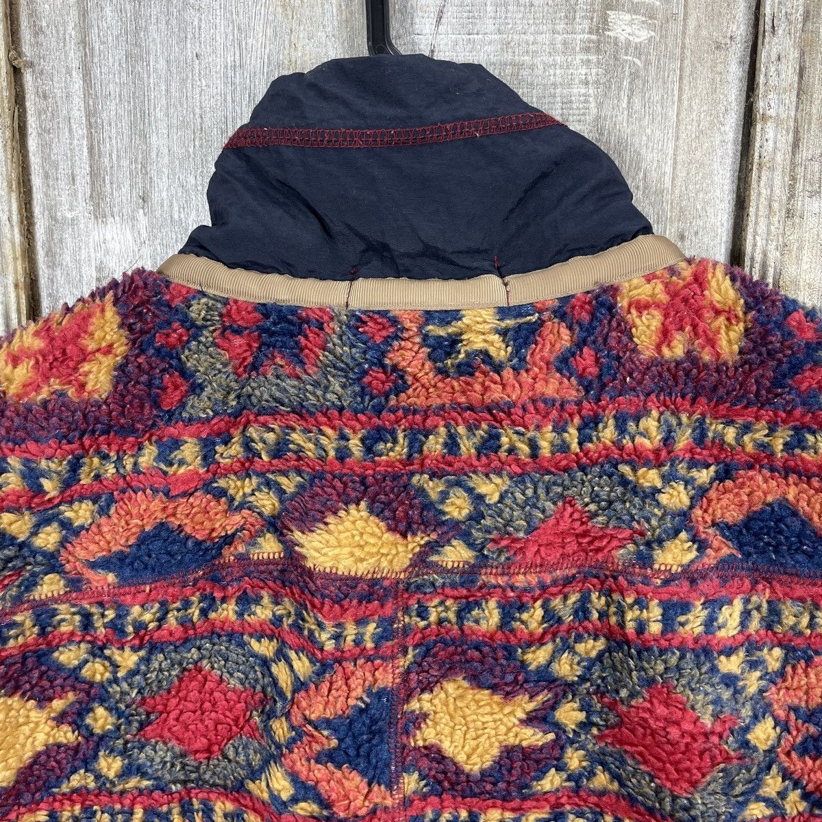Japanese Brand Cube Sugar Vintage Deep Pile Fleece Jackets Size US M / EU 48-50 / 2 - 5 Thumbnail