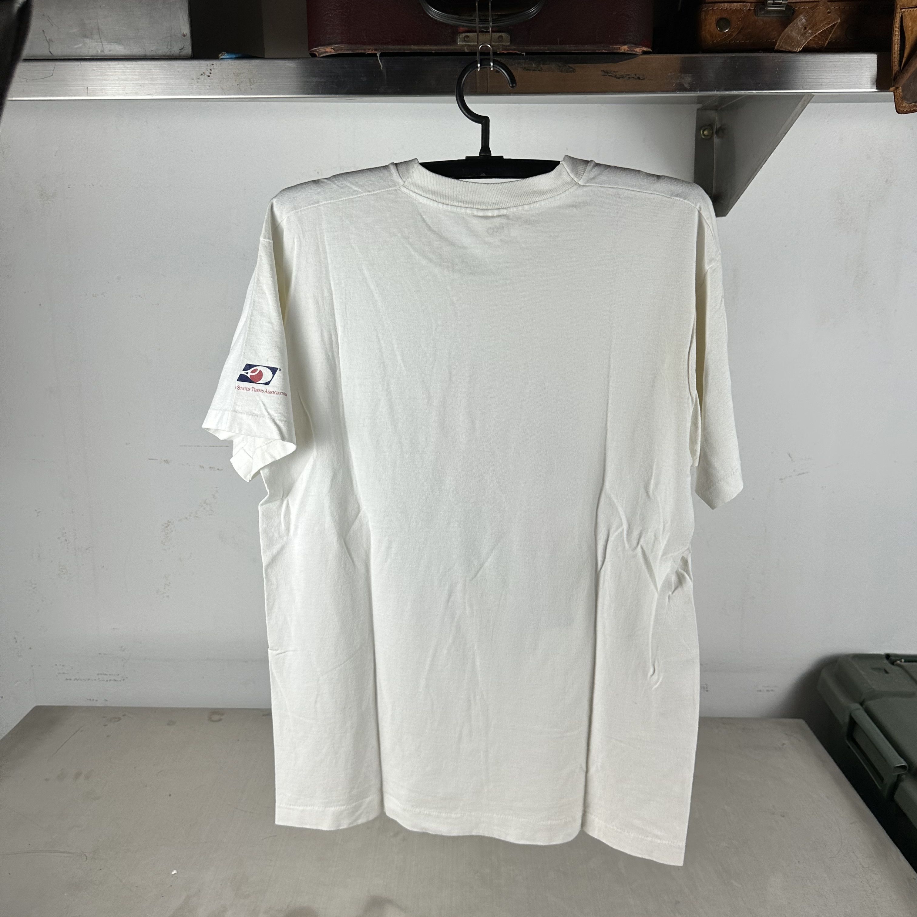 Vintage ​​​​Vintage 1994 US Open Tennis Championship USTA T-shirt Size US L / EU 52-54 / 3 - 8 Thumbnail