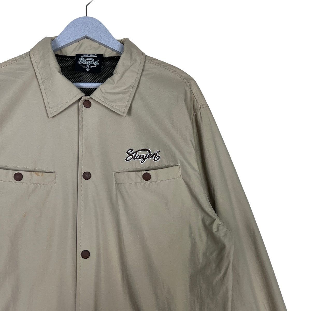 Slayer 🔥 SLAYER BIG LOGO COACH JACKET MADE IN NGY Size US L / EU 52-54 / 3 - 7 Thumbnail