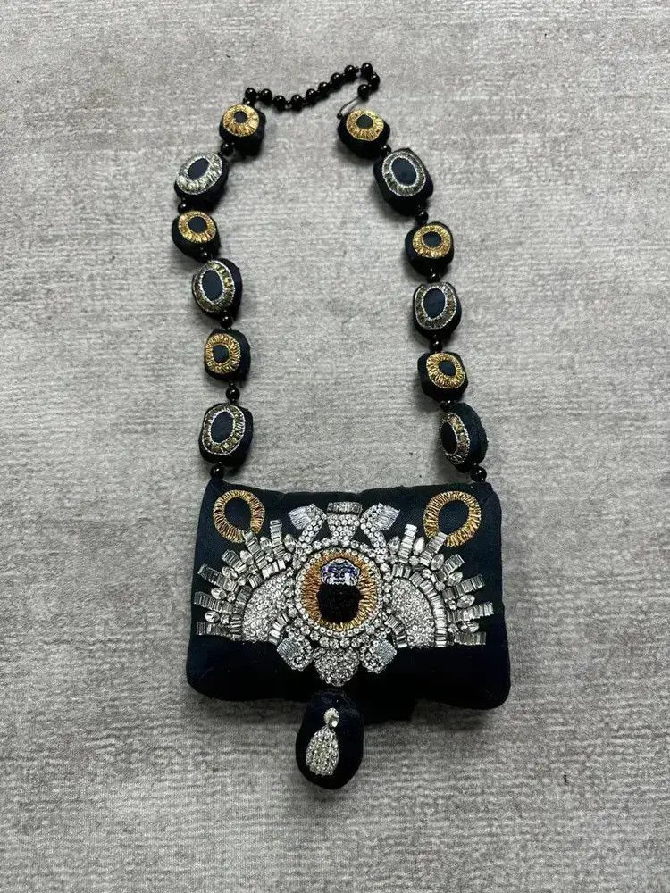 Walter Van Beirendonck Walter Van Beiredonck Pillow Necklace-2505 Size ONE SIZE - 1 Thumbnail