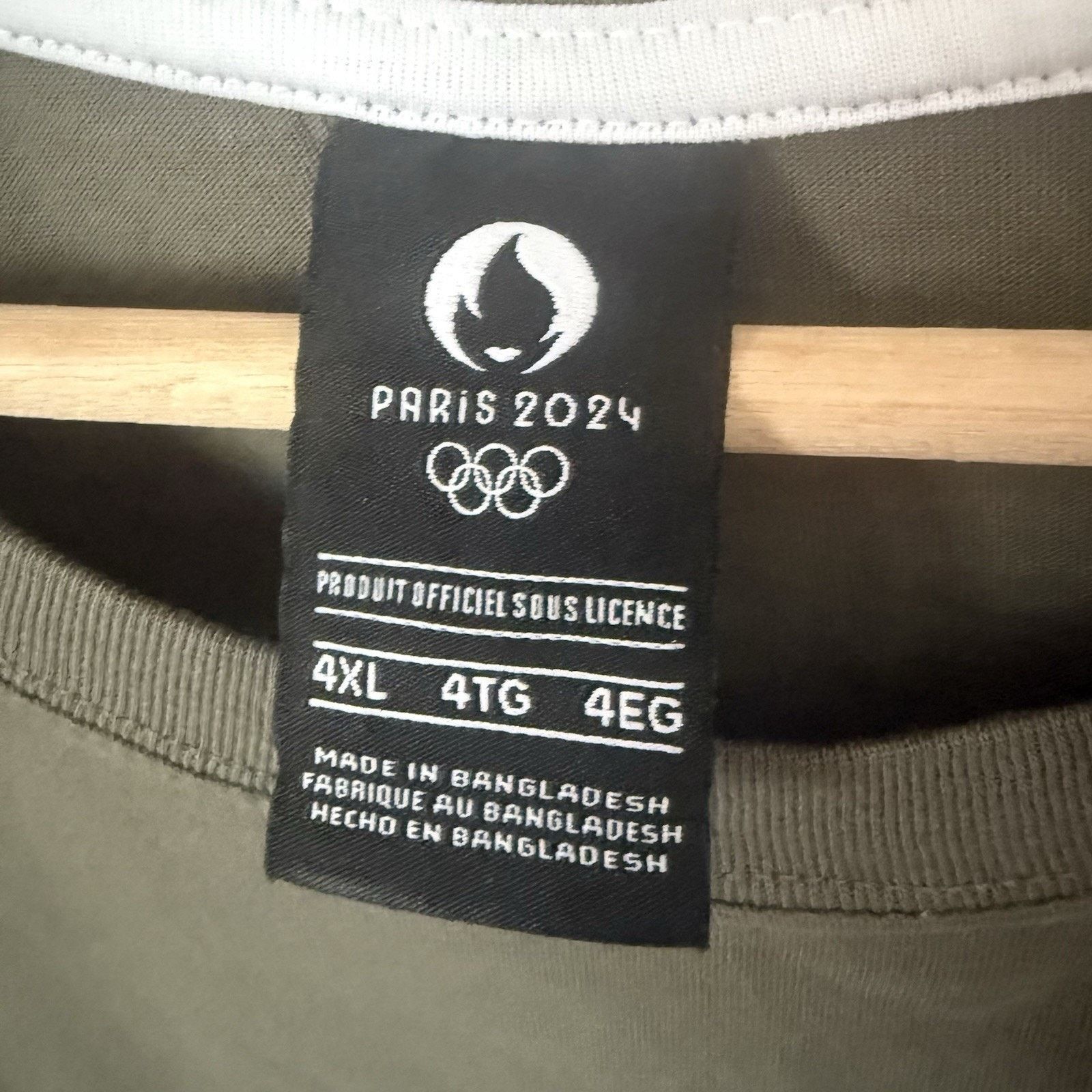 Other Paris 2024 Olympics Official Merch T Shirt Souvenir 4X Size US XXL / EU 58 / 5 - 3 Thumbnail