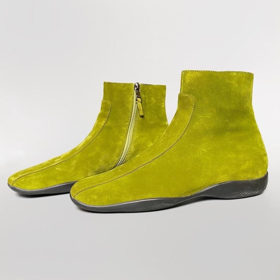 Prada × Vintage prada vintage ankle boots Size US 7.5 / IT 37.5 - 4 Thumbnail