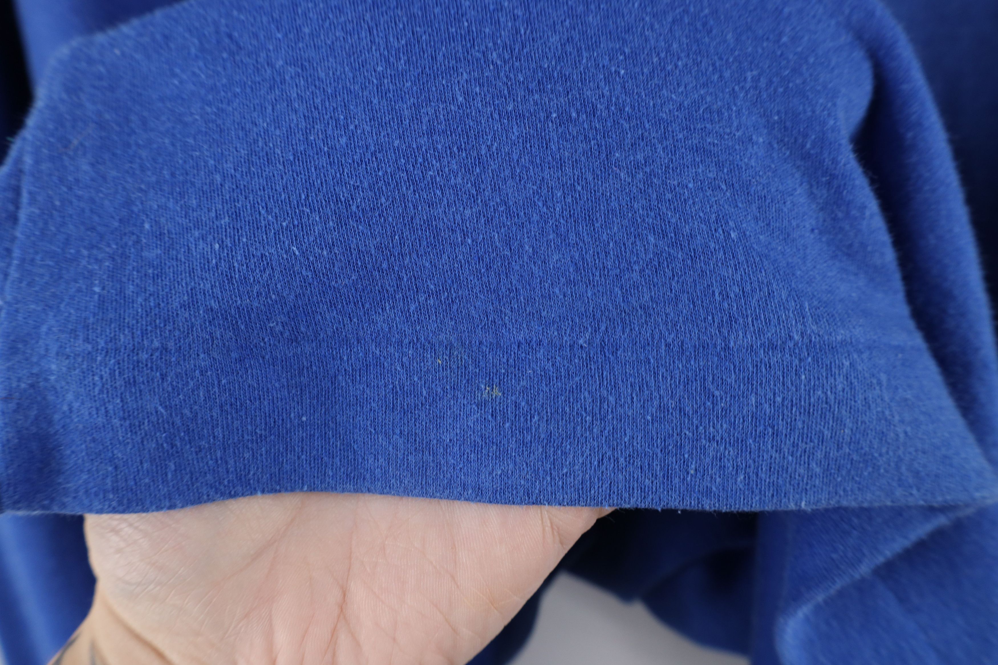 Vintage Vintage 90s Streetwear Long Sleeve Henley T-Shirt Royal Blue Size US XL / EU 56 / 4 - 6 Thumbnail