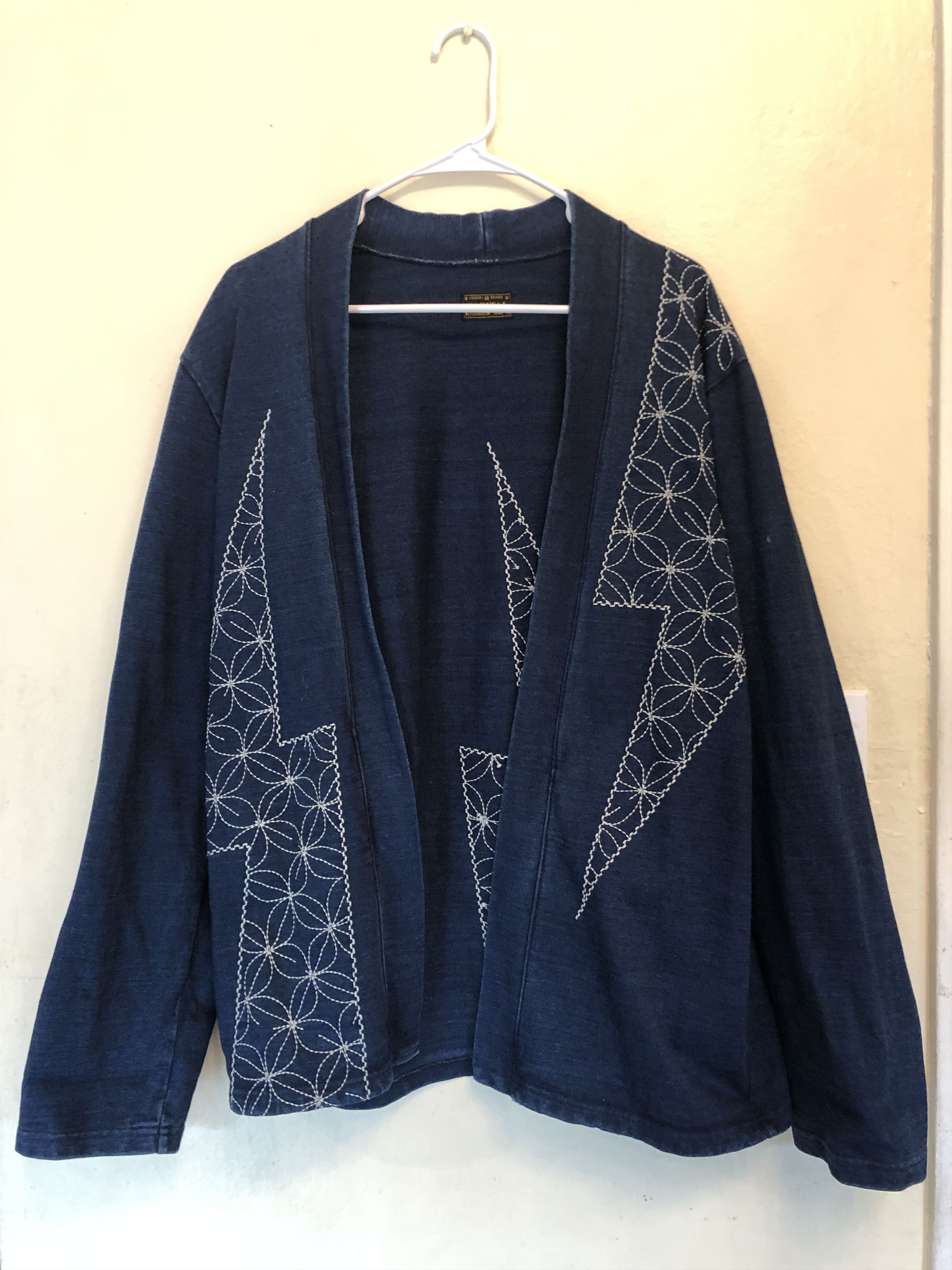 Kapital Kountry Thunder Sashiko / Boro Kakashi Jacket Size US L / EU 52-54 / 3 - 1 Thumbnail