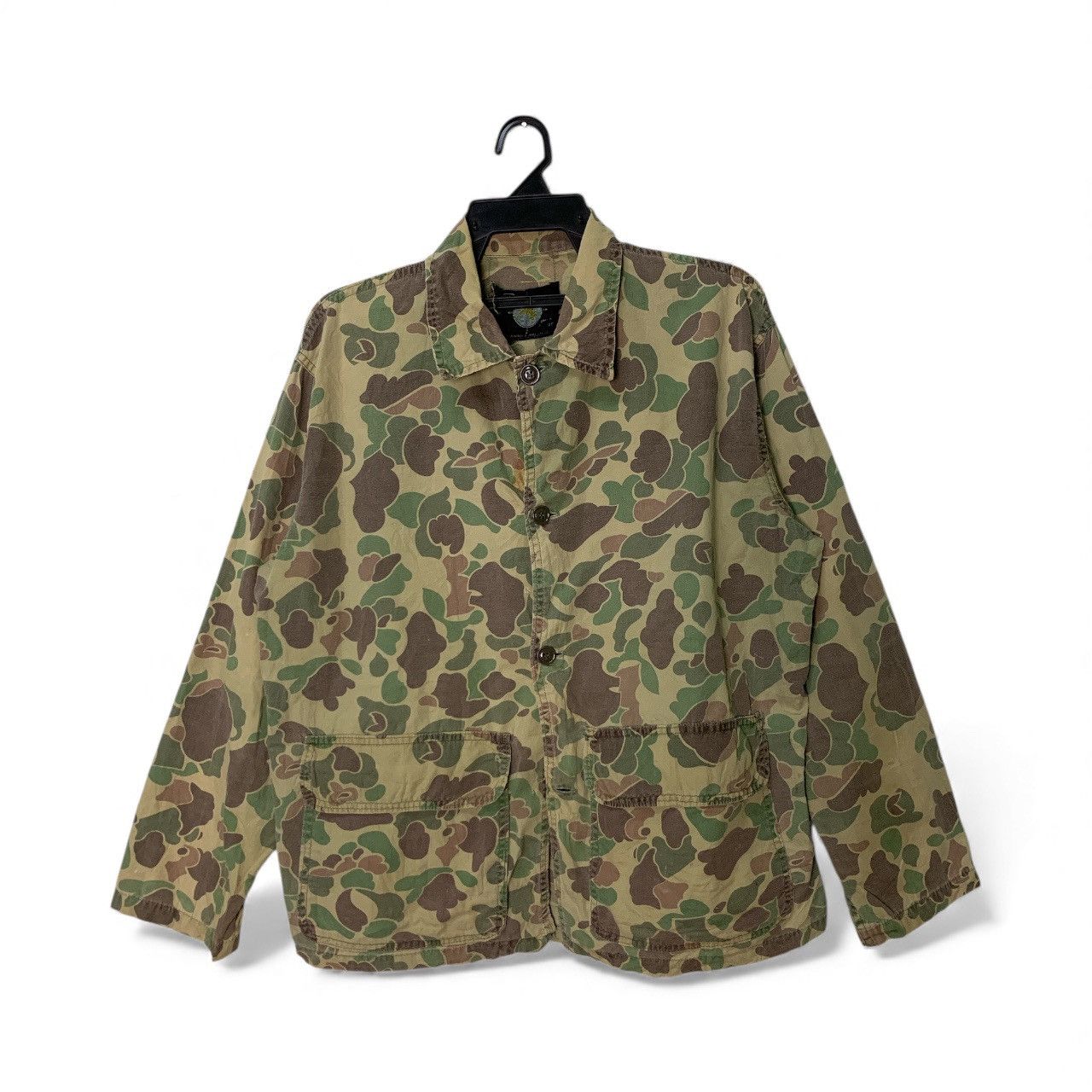 Sears Rare Design Vintage Sears Duck Hunter Camouflage Jacket Size US L / EU 52-54 / 3 - 1 Thumbnail