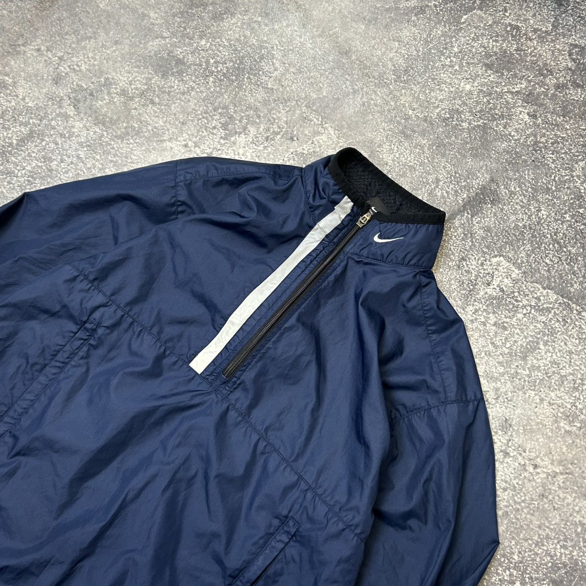 Nike Vintage Nike Small Swoosh 90’s Nylon Anorak jacket Size US S / EU 44-46 / 1 - 2 Thumbnail