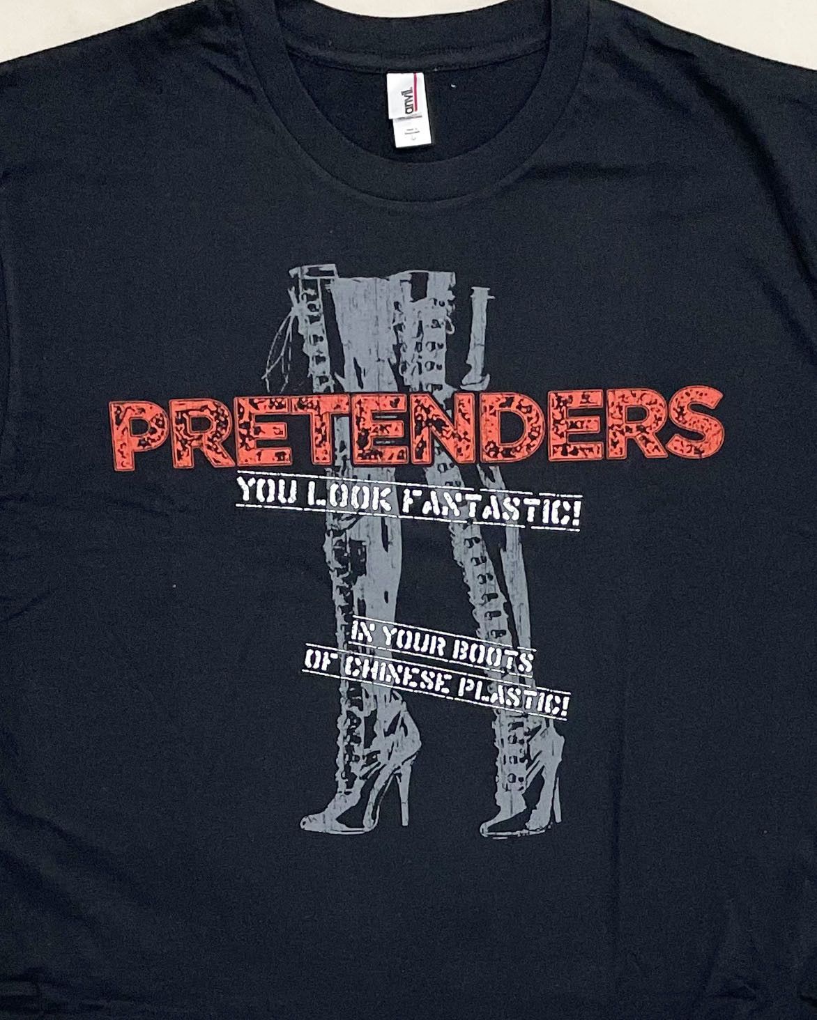 Band Tees The Pretenders (Boots Of Chinese Plastic) Tshirt Size US L / EU 52-54 / 3 - 3 Thumbnail